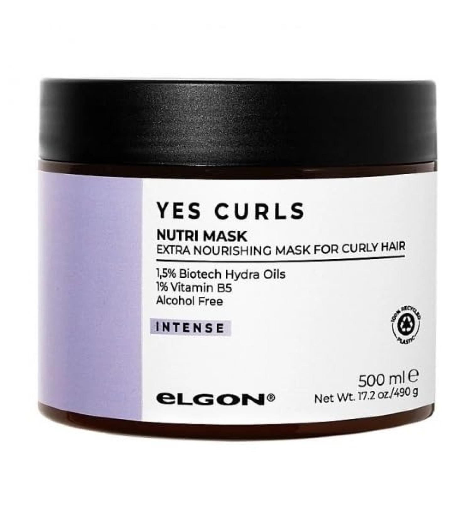 Elgon Yes Curls Vegan Nutrient Mask 500ml