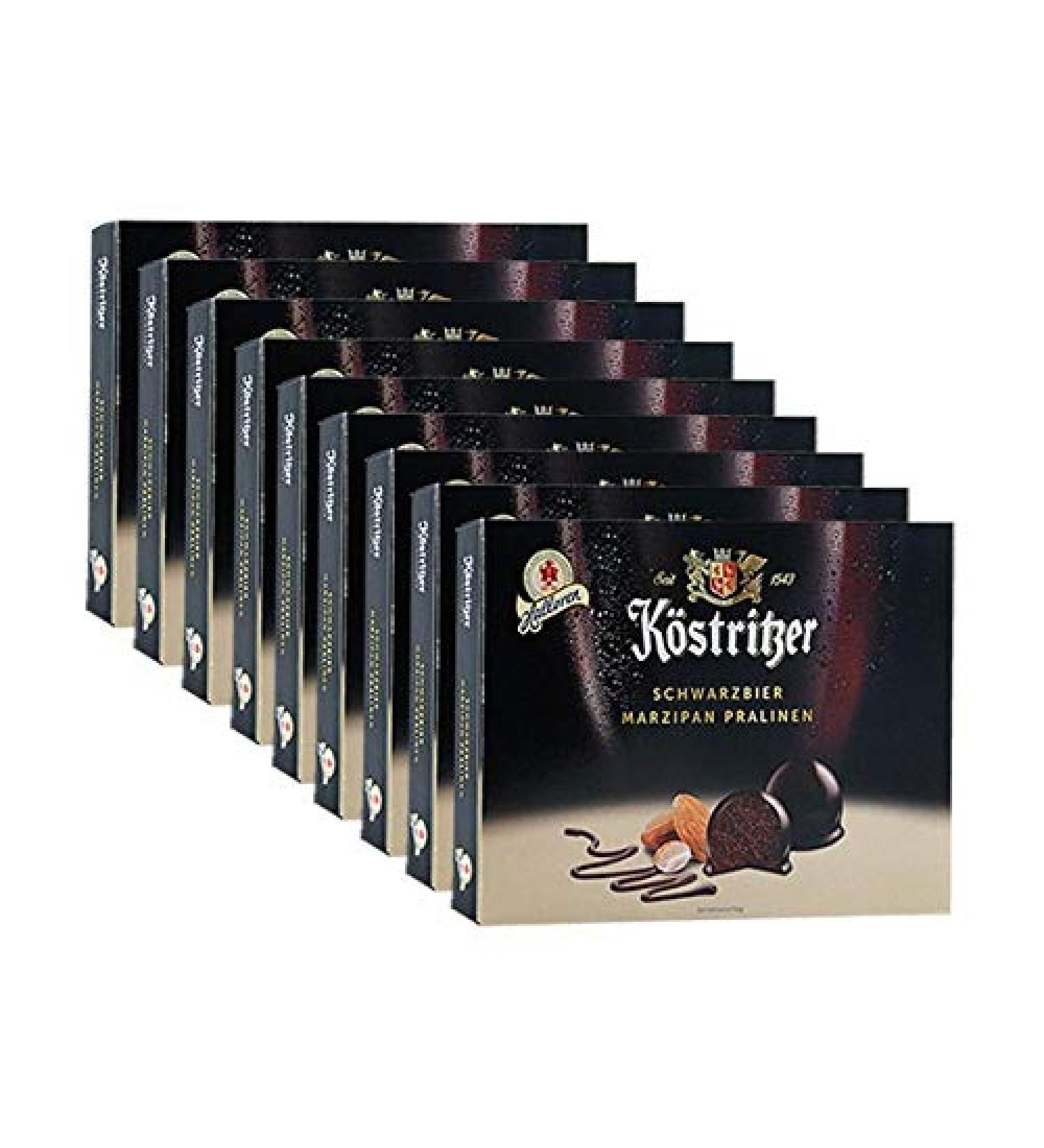 K stritzer Schwarzbier Marzipan Pralines - Pack of 10 (10 x 250g) Chocolate 250 g (Pack of 10)