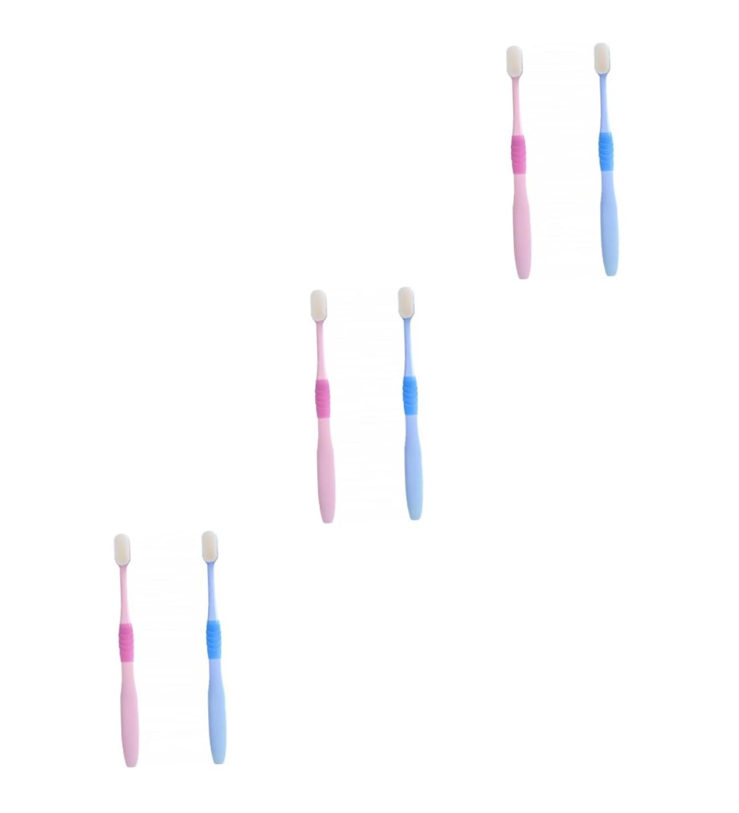 Beaupretty 6pcs Soft Toothbrush Set for Pregnant Women | Gentle Care with Small Head & Soft Fur - Buy Online on GoSupps.com