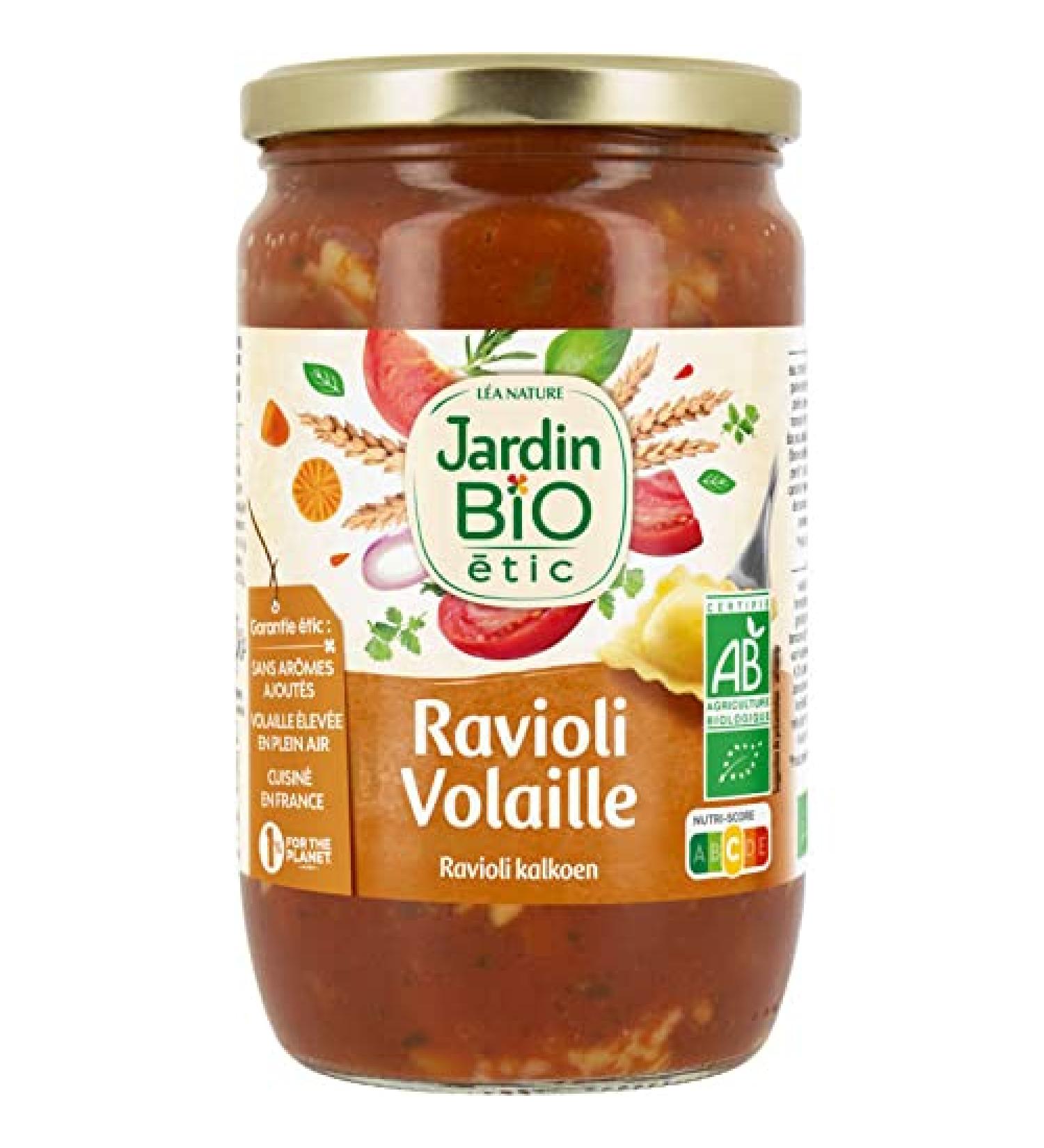 Jardin BiO tic Jardin Bio' Organic Chicken Ravioli - 700g jar