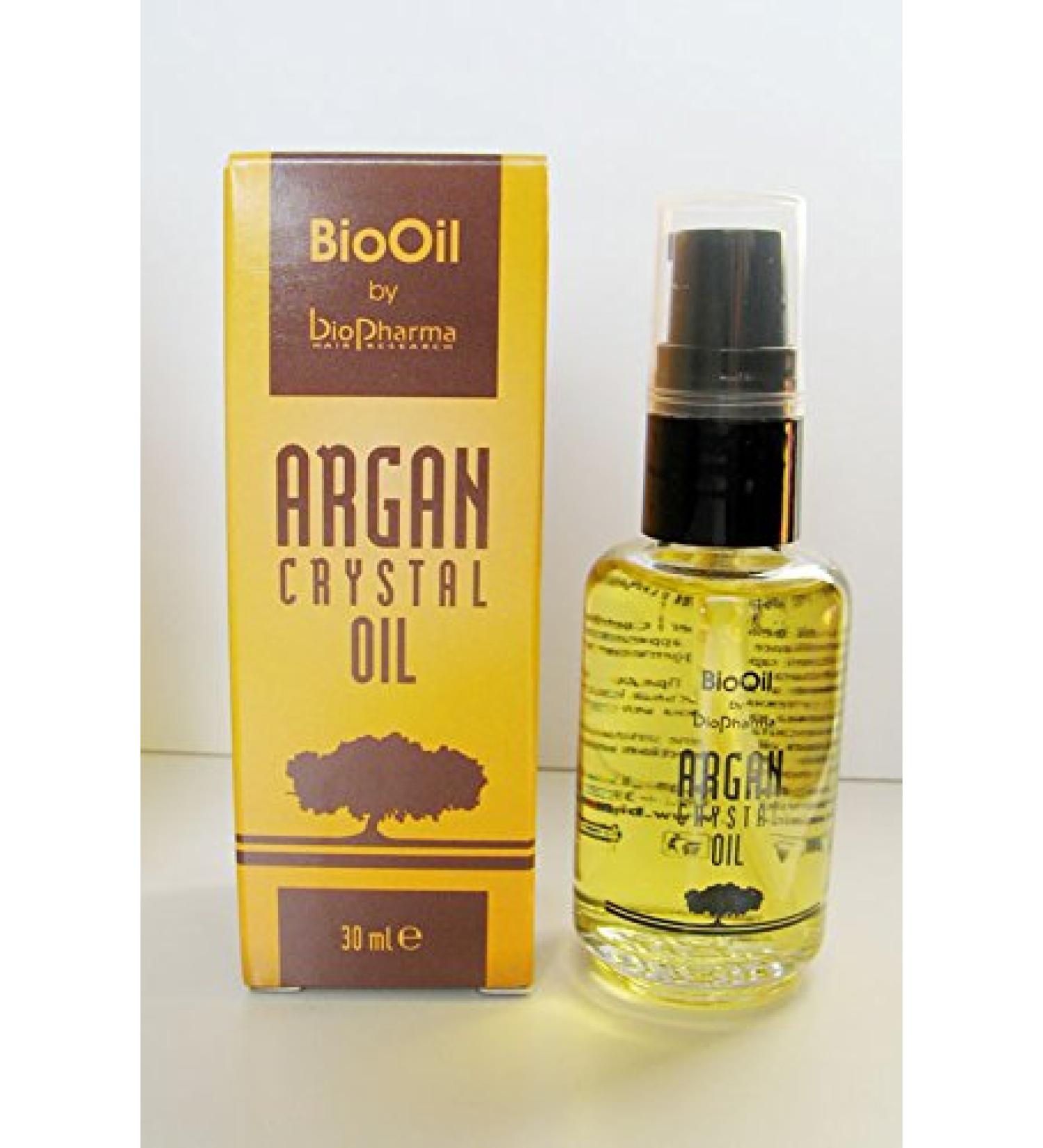 Bio Oil Argan Crystal Oil hair oil for deep moisturizing & revitalization of dry and damaged hair