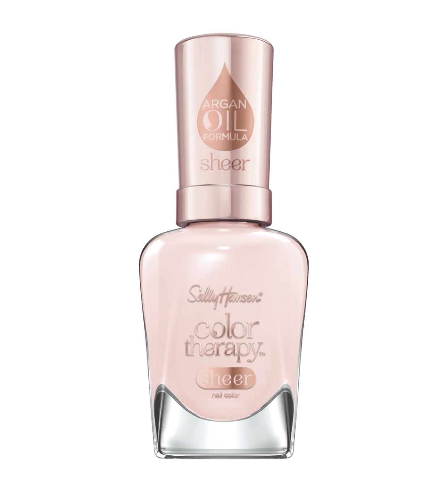 Sally Hansen Color Therapy Lacquer Nail Polish - My Sheer | 0.5 Fl. Oz | Shop Internationally - Buy Online on GoSupps.com