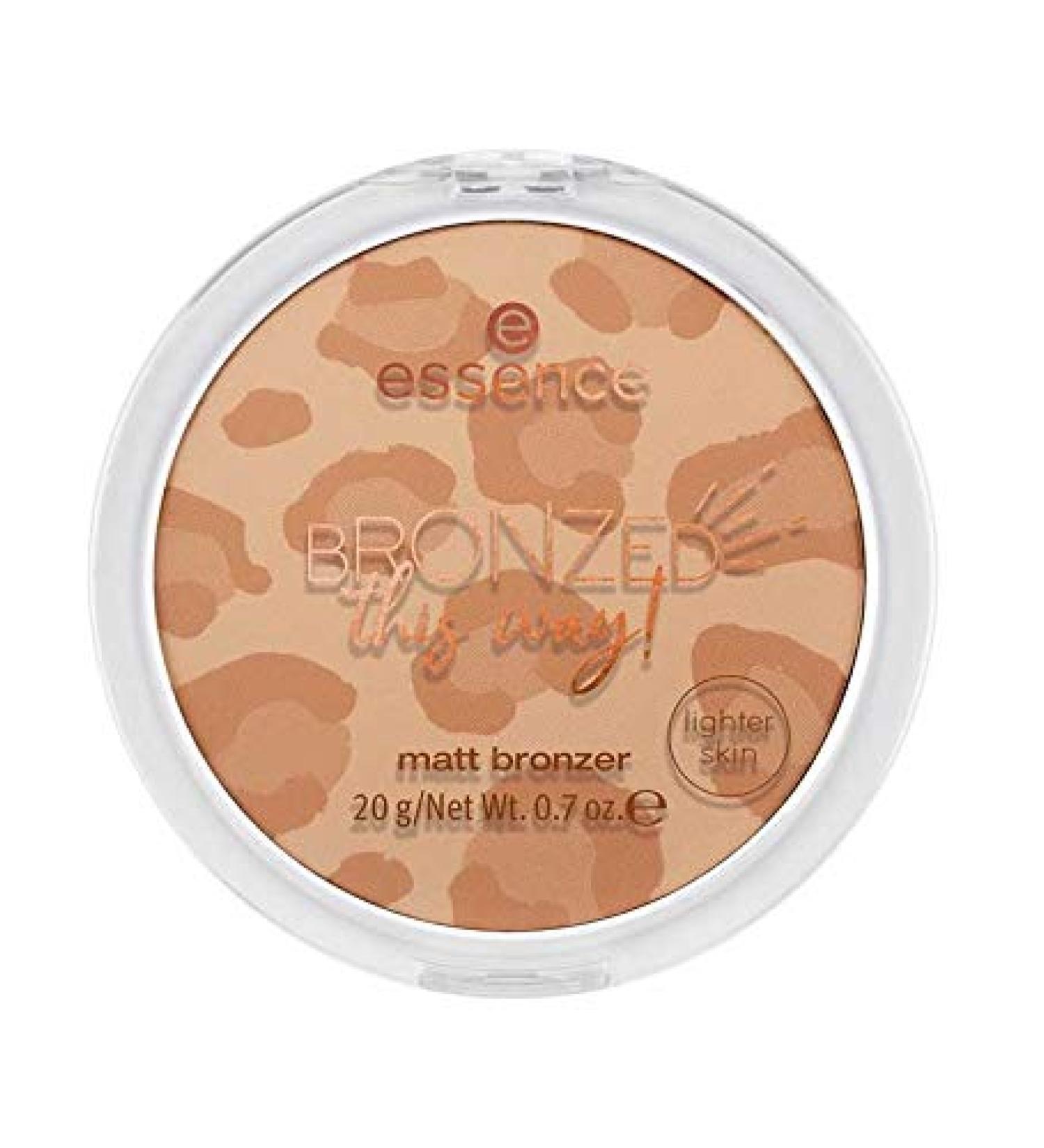 ESSENCE BRONZED THIS WAY! POLVOS BRONCEADORES MATE 01 CAT'CHING THE SUN 20 GR