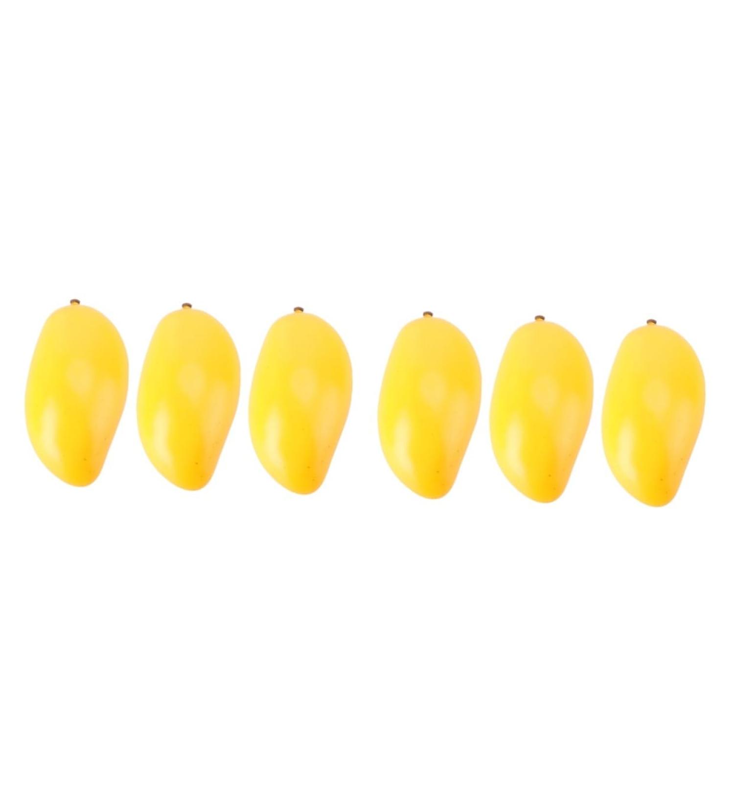 HOMSFOU 6 Pcs Fake Fruit Fruit Model Model Fruit Ornament Fruit Desk Decorations Fruit Photography Props Decor for Kitchen Simulated Fruit Creative Playthings Models Mango Toy Yellowx2pcs Mx2pcs - Buy Online on GoSupps.com