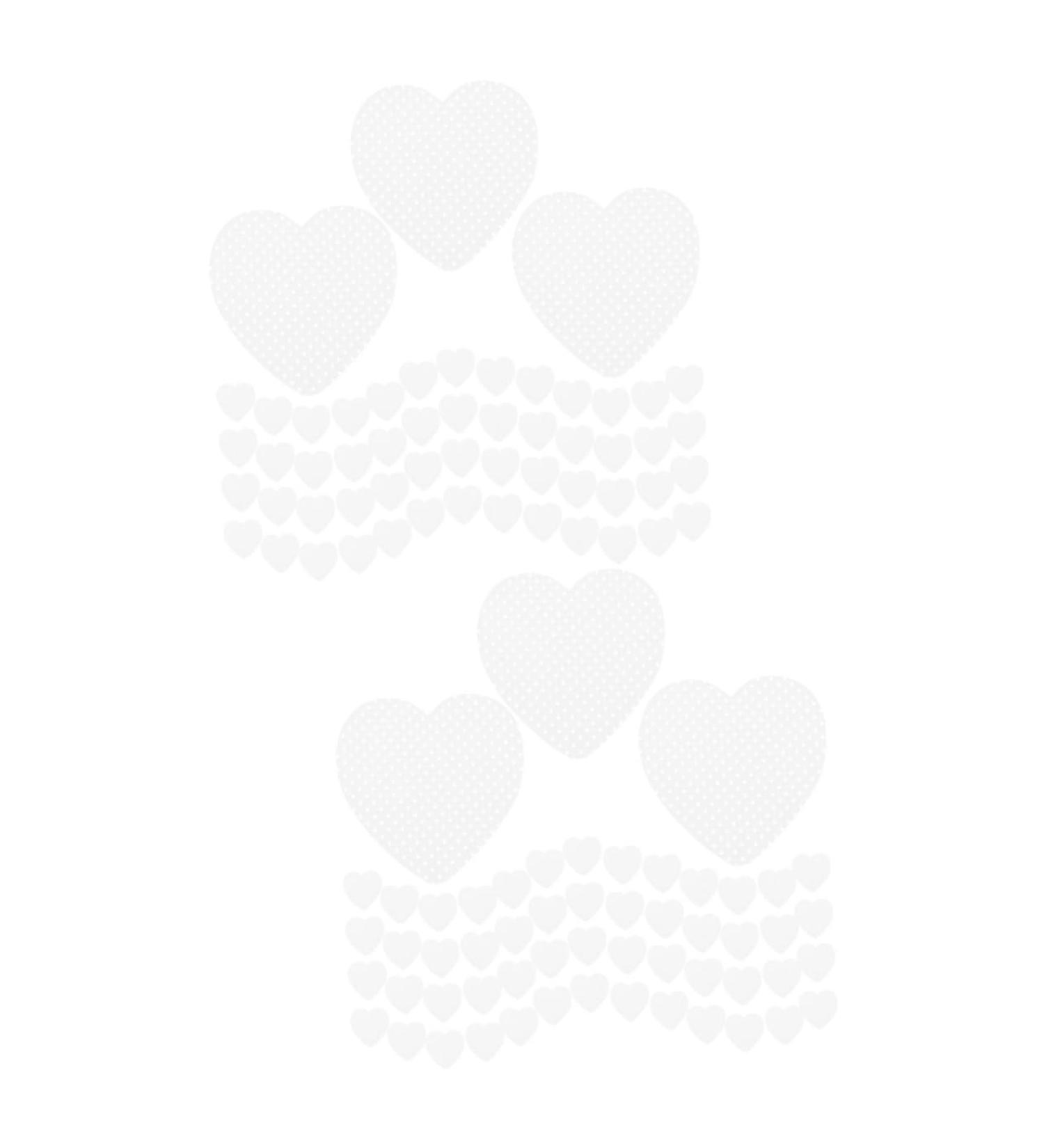 Angoily 400 Sheets Eyelash Cleaning Pads Finger Nail Polish Remover Lint Wipes for Nails Nail Cleaning Pads Lint Nail Wipes Heart Nail Gel Paint Remover White Travel Major Cotton - Buy Online on GoSupps.com