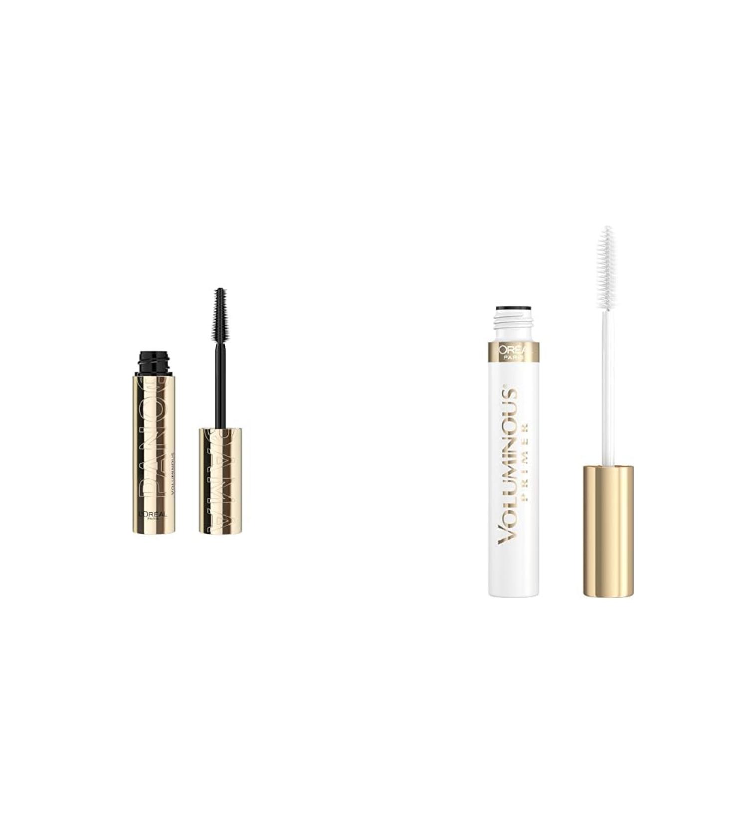 L Or al Paris Voluminous Panorama Mascara Black & Voluminous Primer Mascara White Primer 0.24 fl. oz. - Buy Online on GoSupps.com