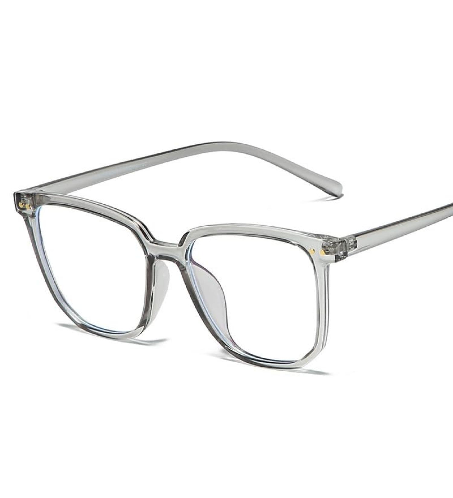 Zhuyiqz Large Square Anti-Blue Light Reading Glasses +250 - Fatigue Relief Presbyopia Glasses (Gray) - International Shipping Available - Buy Online on GoSupps.com