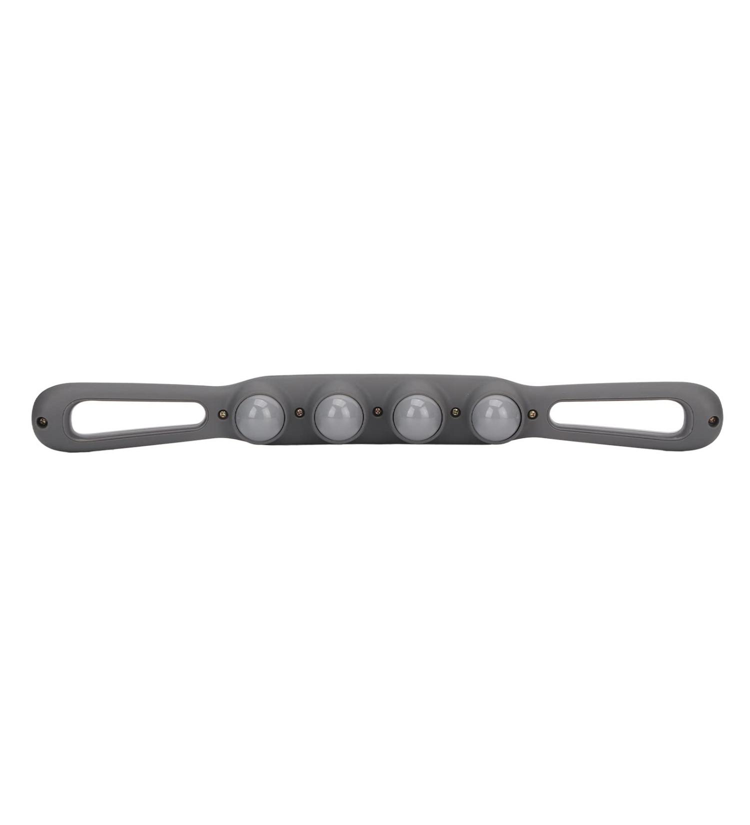 360-Degree Gray Muscle Massage Scooter | Relieve Sore Muscles & Enhance Lymphatic Drainage - Relaxing Muscle Roller Tool for Shoulders & Arms - Buy Online on GoSupps.com