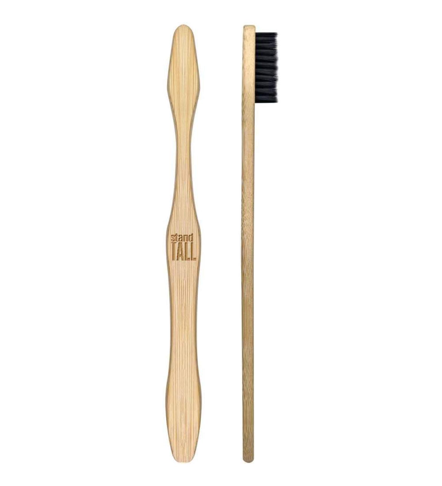 Eco-Friendly 'Stand Up' Bamboo Toothbrush | Sustainable Dental Care | International Shipping - Buy Online on GoSupps.com