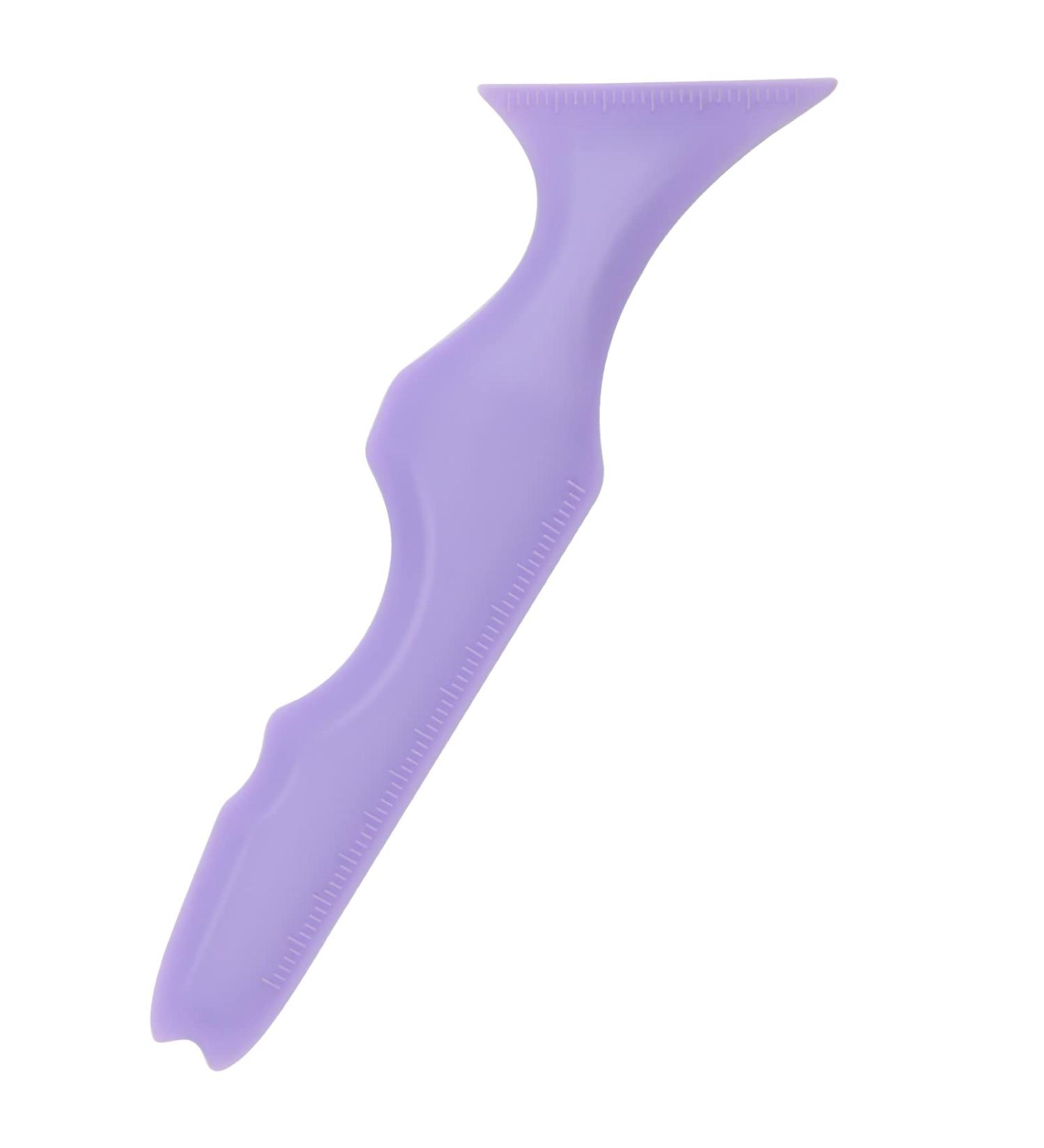 Catcan 5-in-1 Eyeliner Stencils for Eyes - Reusable Silicone Tool for Beginners - Purple - Buy Online on GoSupps.com