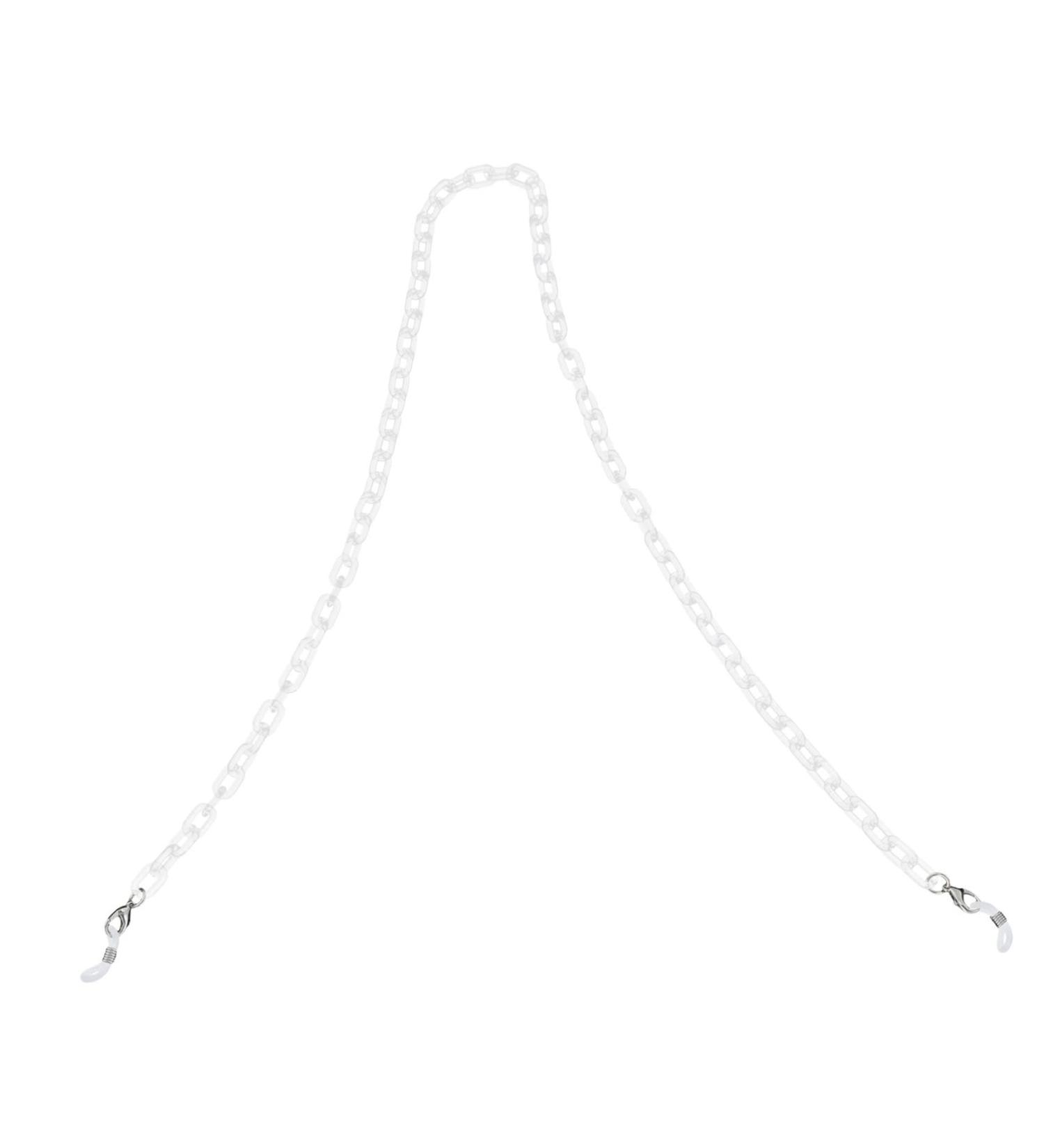 Shop Trendy Combined Face Mask Glasses - Korean Sunglasses with Lanyard & Acrylic Necklace - Stylish Double Purpose Masking Chain - Buy Online on GoSupps.com