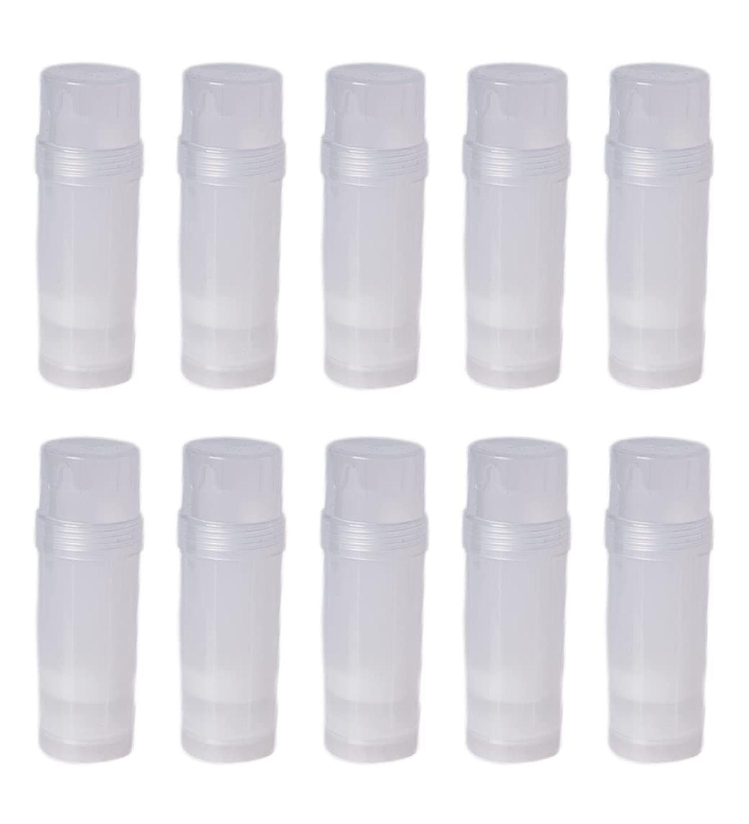 Empty Deodorant Containers Round BPA Free Deodorant Containers Clear Containers Plastic for Travel 60ML Container - Buy Online on GoSupps.com