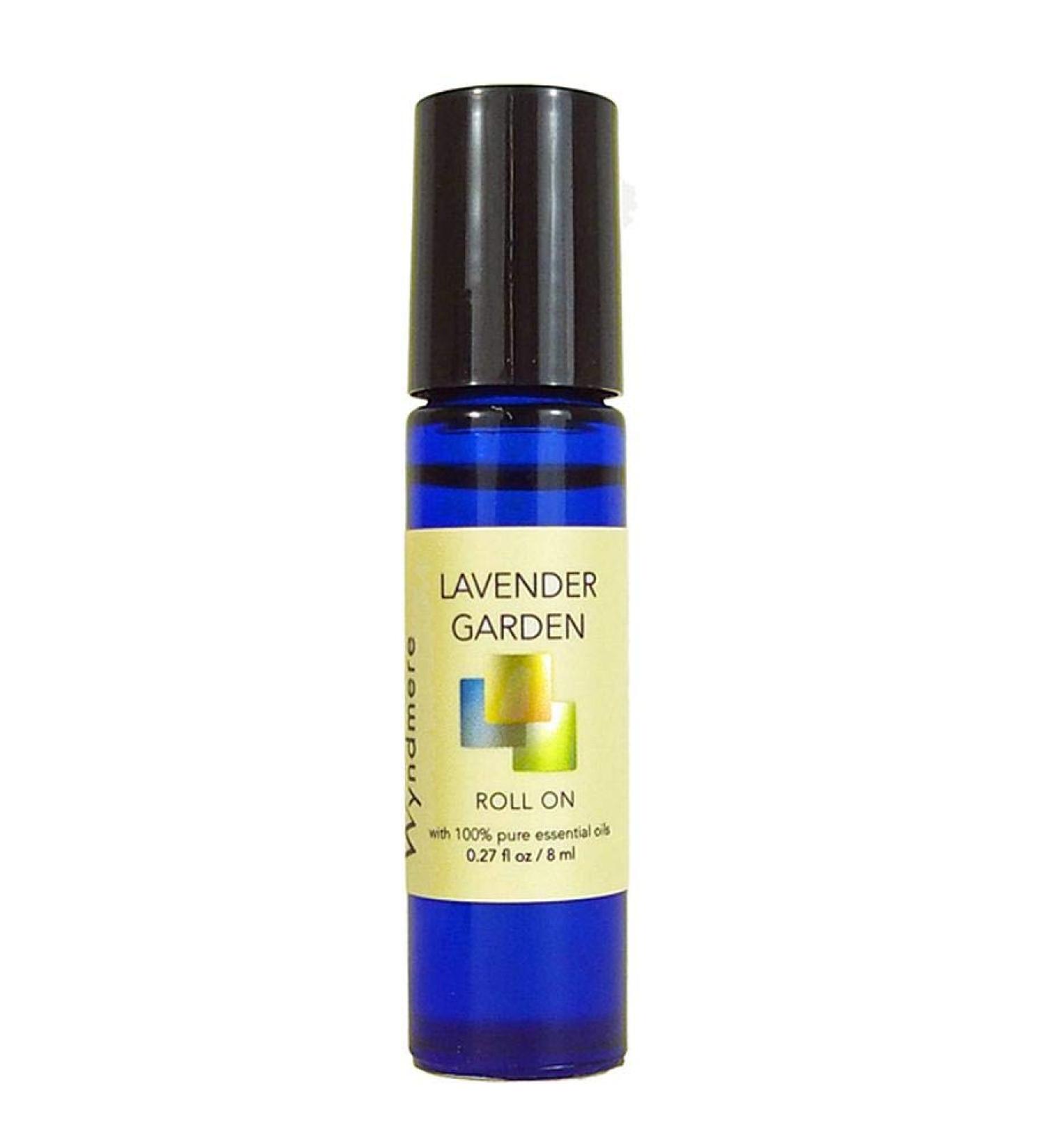 Lavender Garden Aromatherapy Roll-On - Made with 100% Pure Therapeutic Essential Oils Diluted in Jojoba Oil