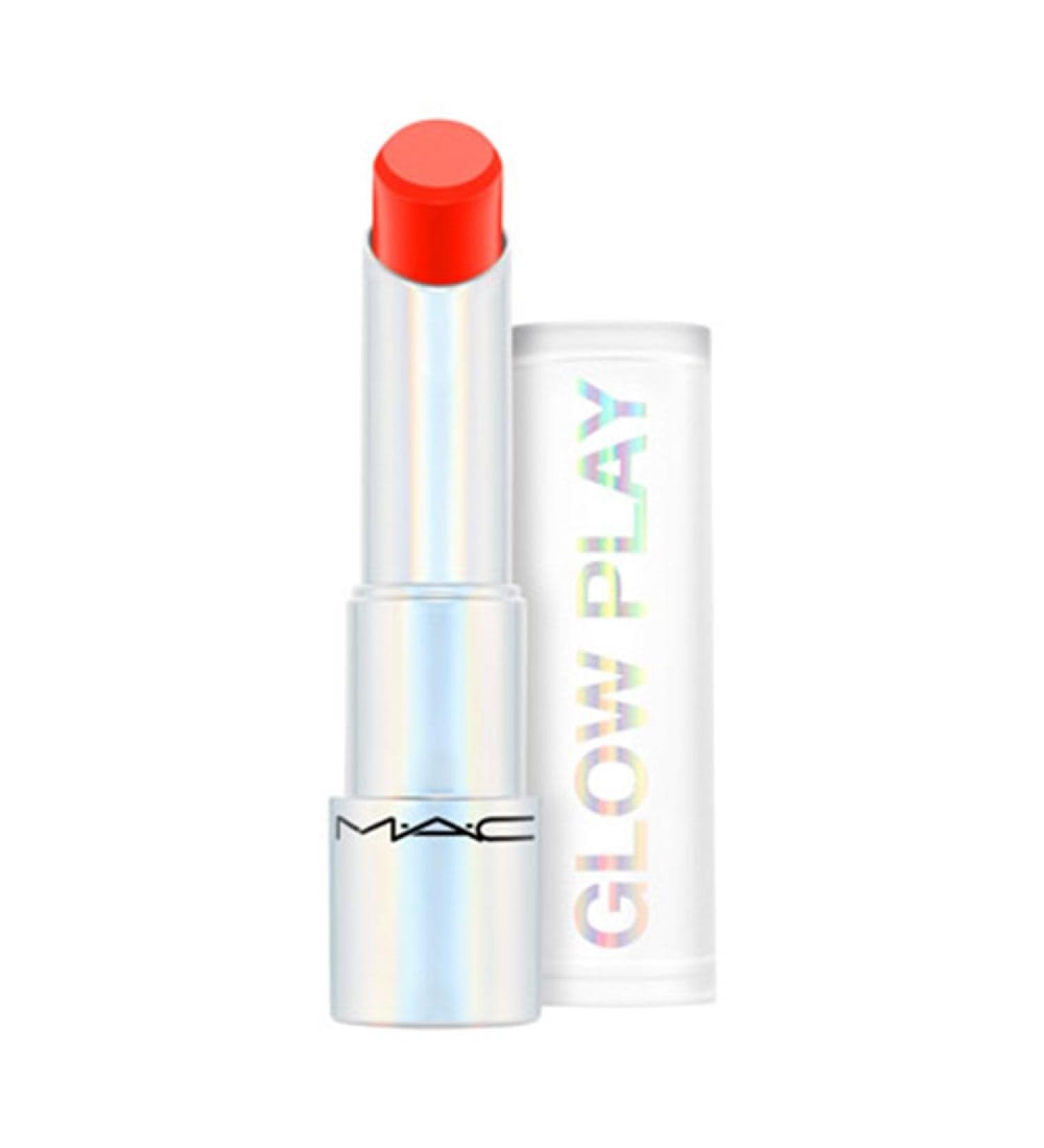 MAC Glow Play Lip Balm - 453 Rouge Awakening (red) .12 Oz / 3.6 g - Buy Online on GoSupps.com