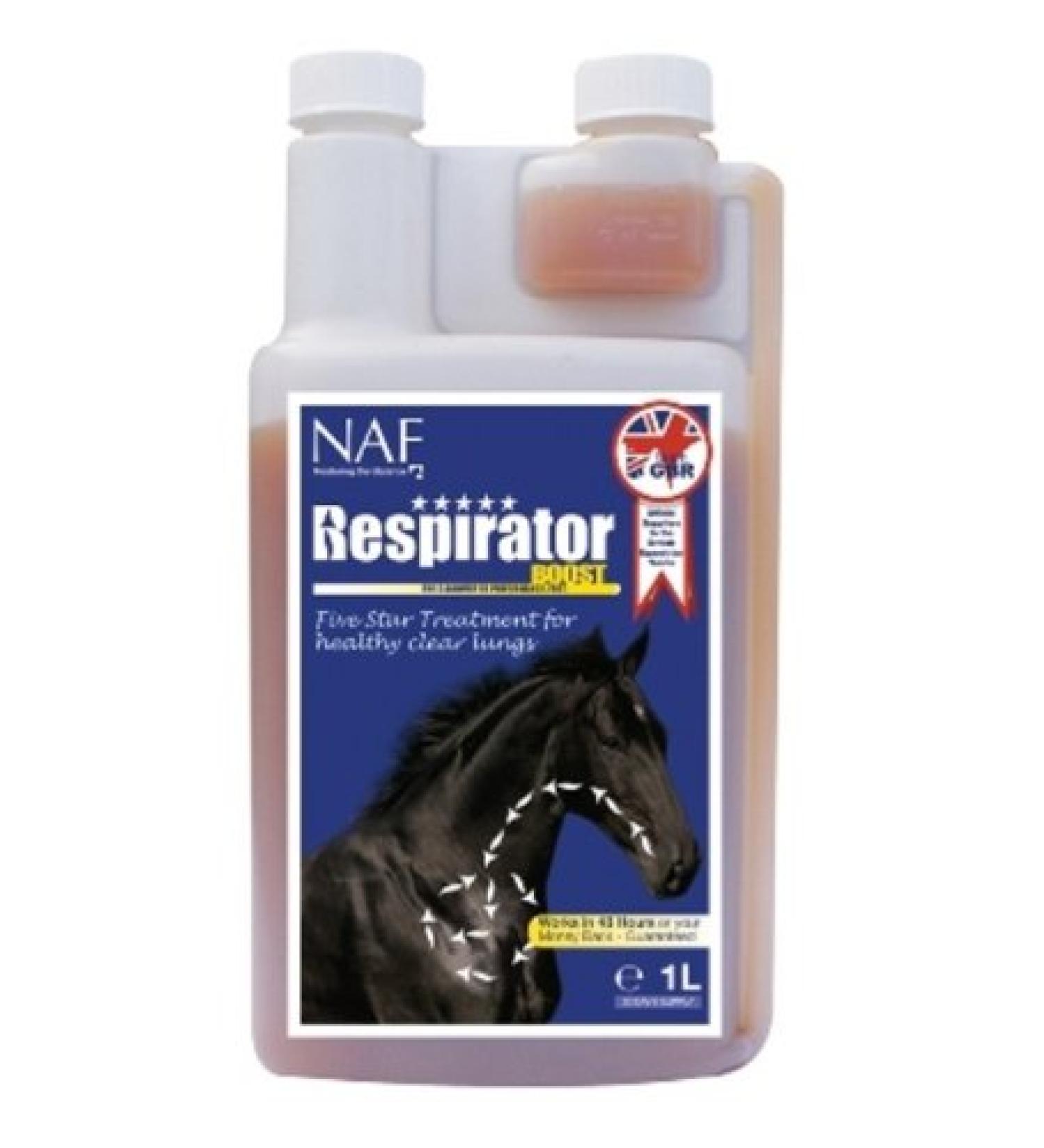NAF - Five Star Respirator Boost Horse Respiratory Supplement x 1 Lt