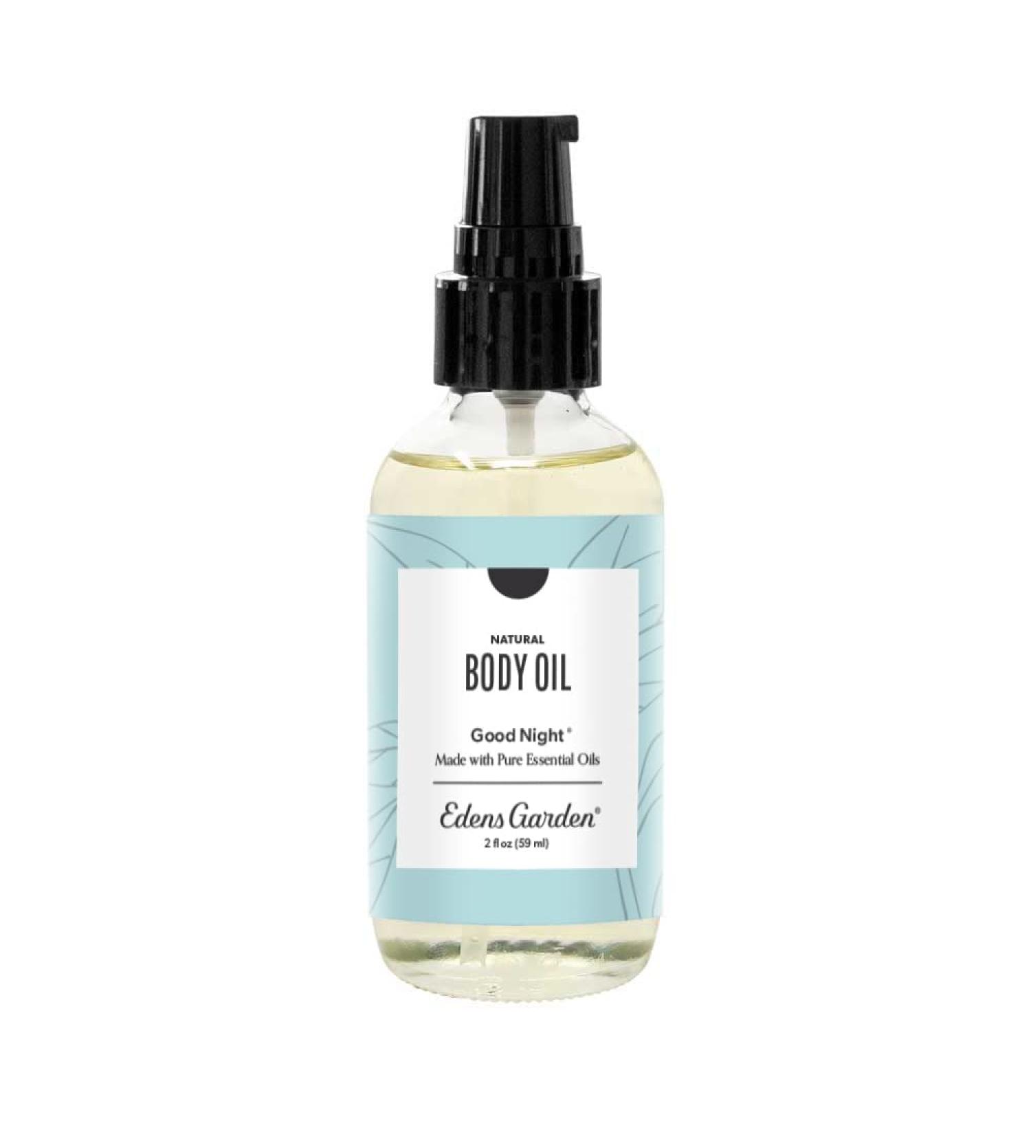 Edens Garden Good Night Aromatherapy Body Oil - Pure Essential Oils & Vitamin E for Massage & Skin Care 2 oz - International Shipping - Buy Online on GoSupps.com