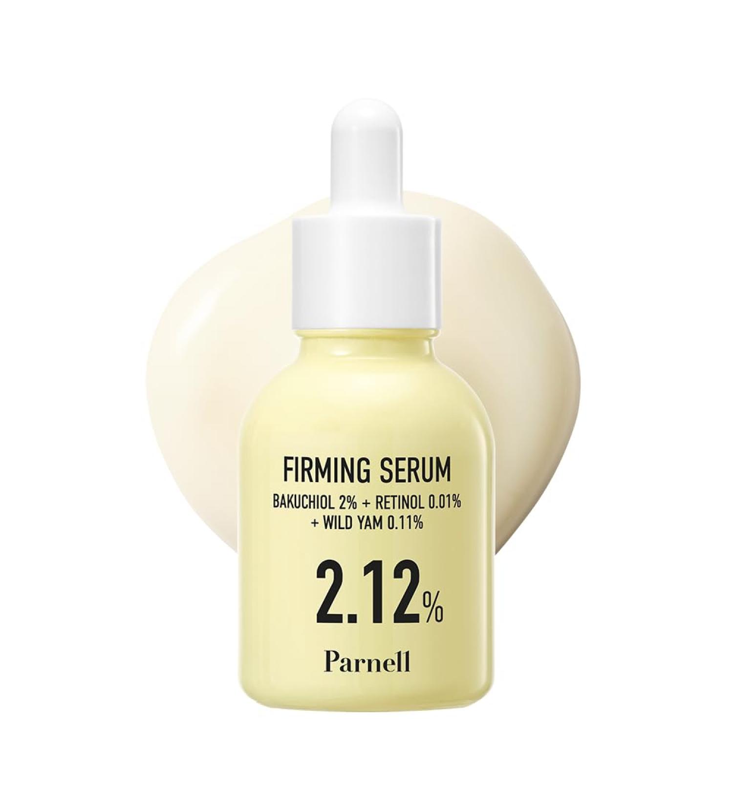 Parnell Bakuchiol & Friming Serum with Wild Yam 2.12% Concentrate (1.01 fl.oz) | Plant-Based Anti-Aging & Firming Treatment for Smoother Youthful Skin | K-Beauty - Buy Online on GoSupps.com