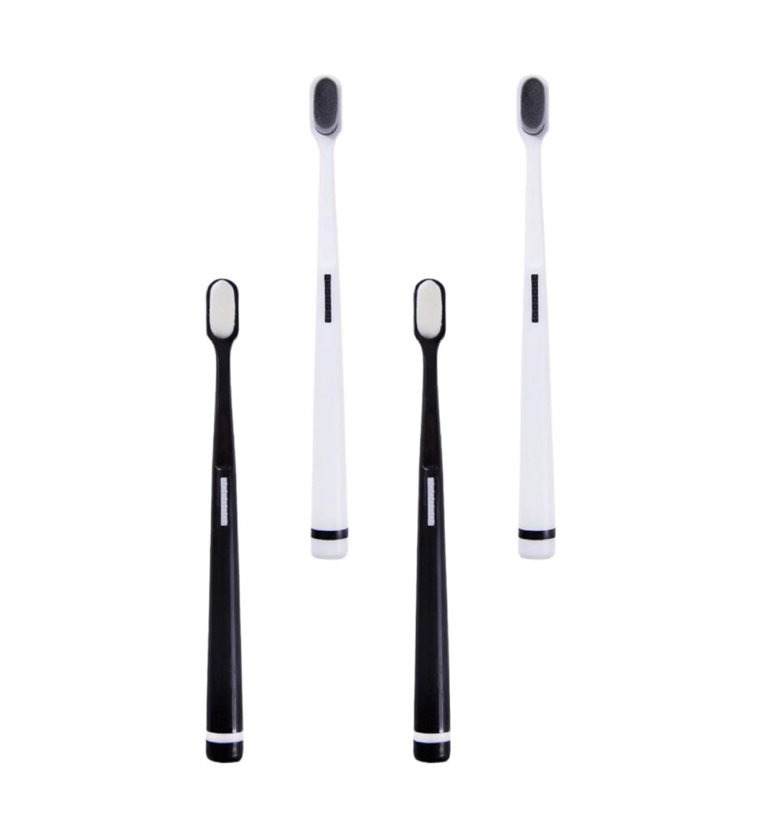 Buy Oatipho 4-Piece Wangan Hair Toothbrush Set | Soft Bristle & Mouth Protection | Ideal for Pregnant & Camping Lovers - International Shipping Available - Buy Online on GoSupps.com