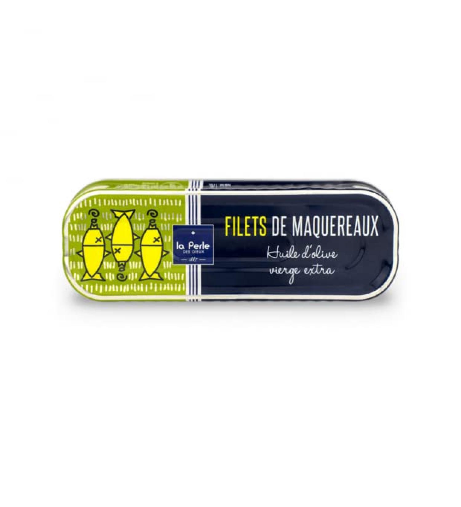 Mackerel olive oil 176 g - La Perle des Dieux