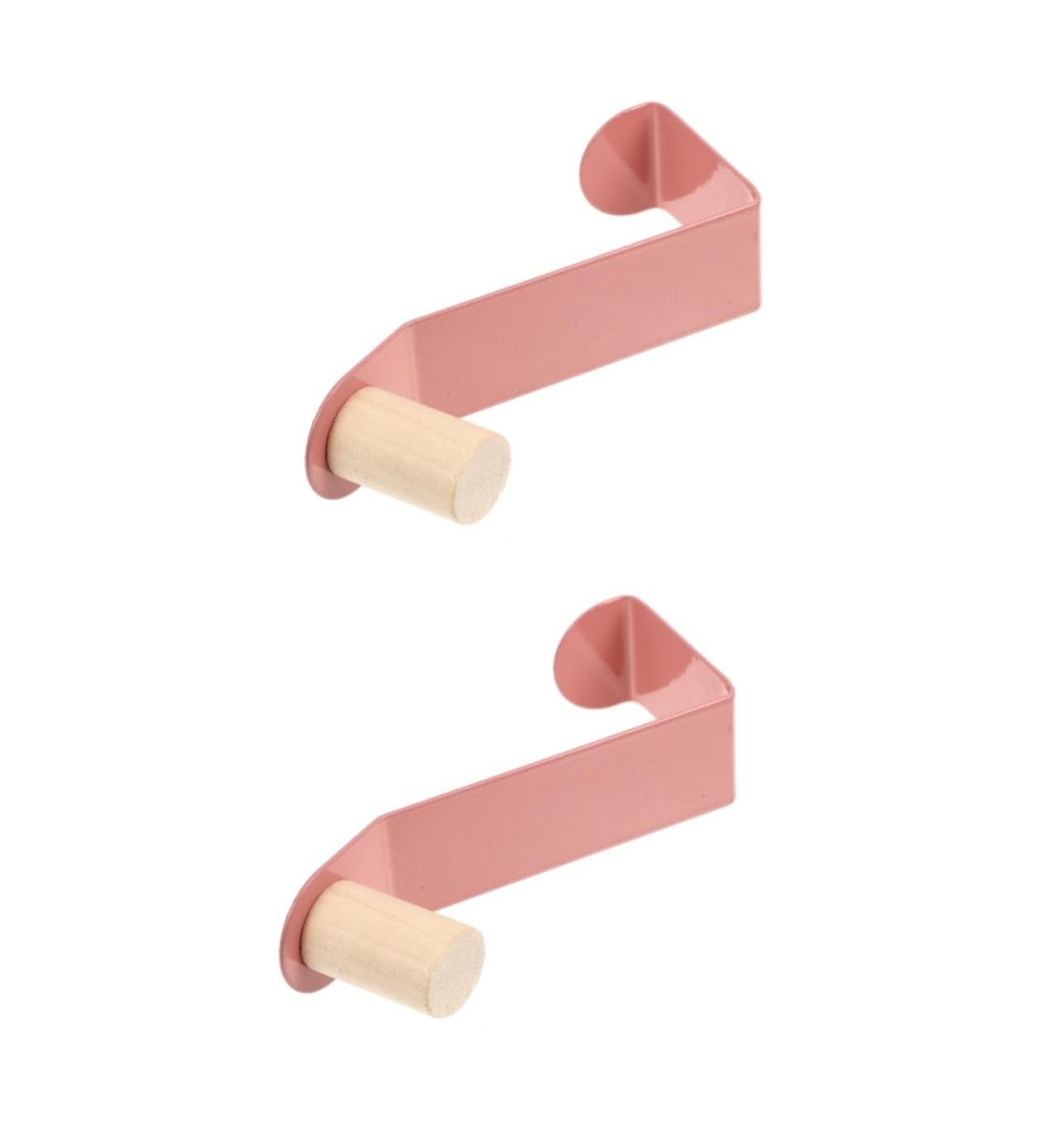 Alipis 2pcs Door Hook Wall Mounted Shelves for Storage Wall Mounted Coat Hook Back Door Clothes Hook Shelf - Buy Online on GoSupps.com