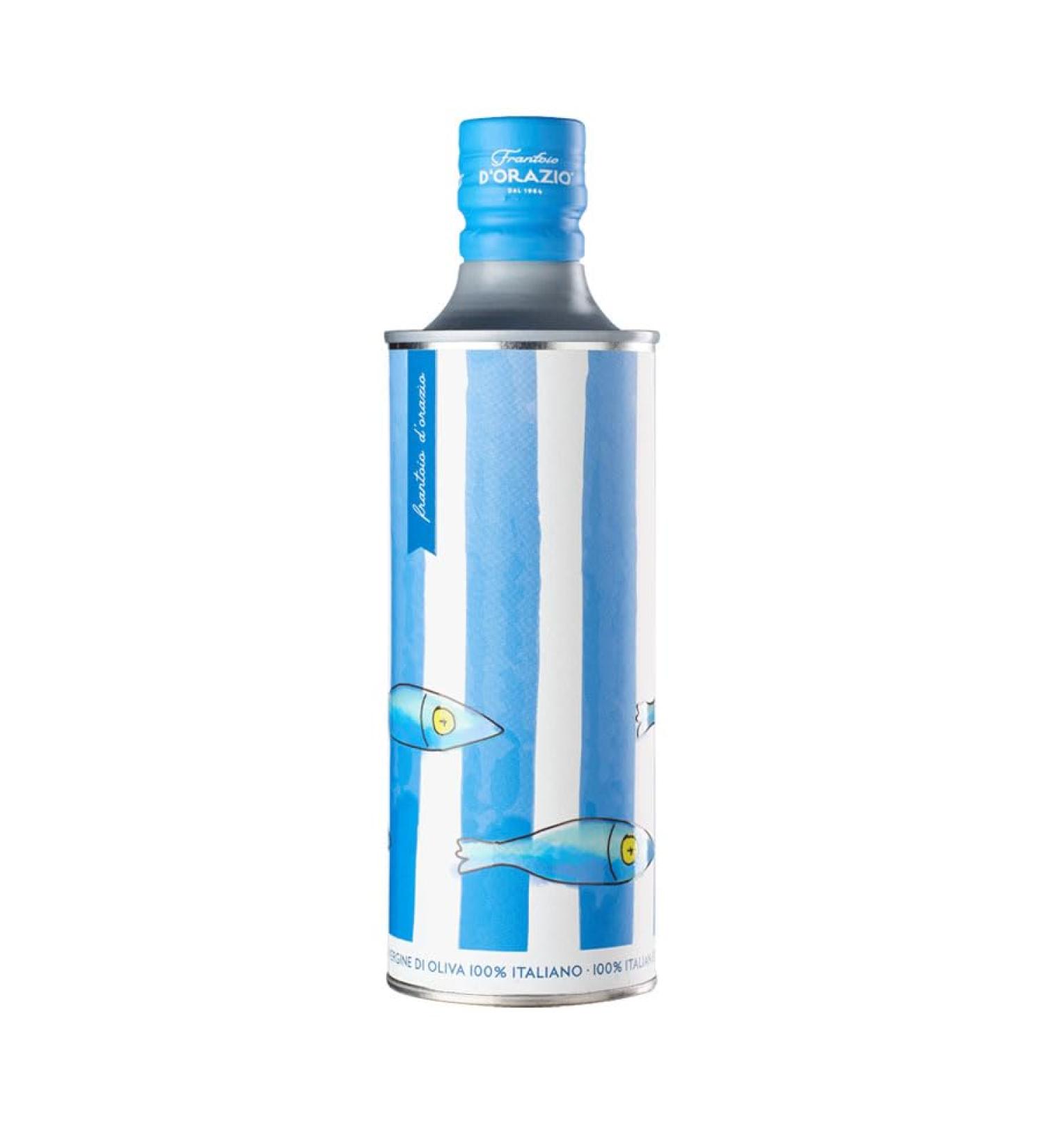 Frantoio D'Orazio Marea Extra Virgin Olive Oil 500ml Bottle, Light