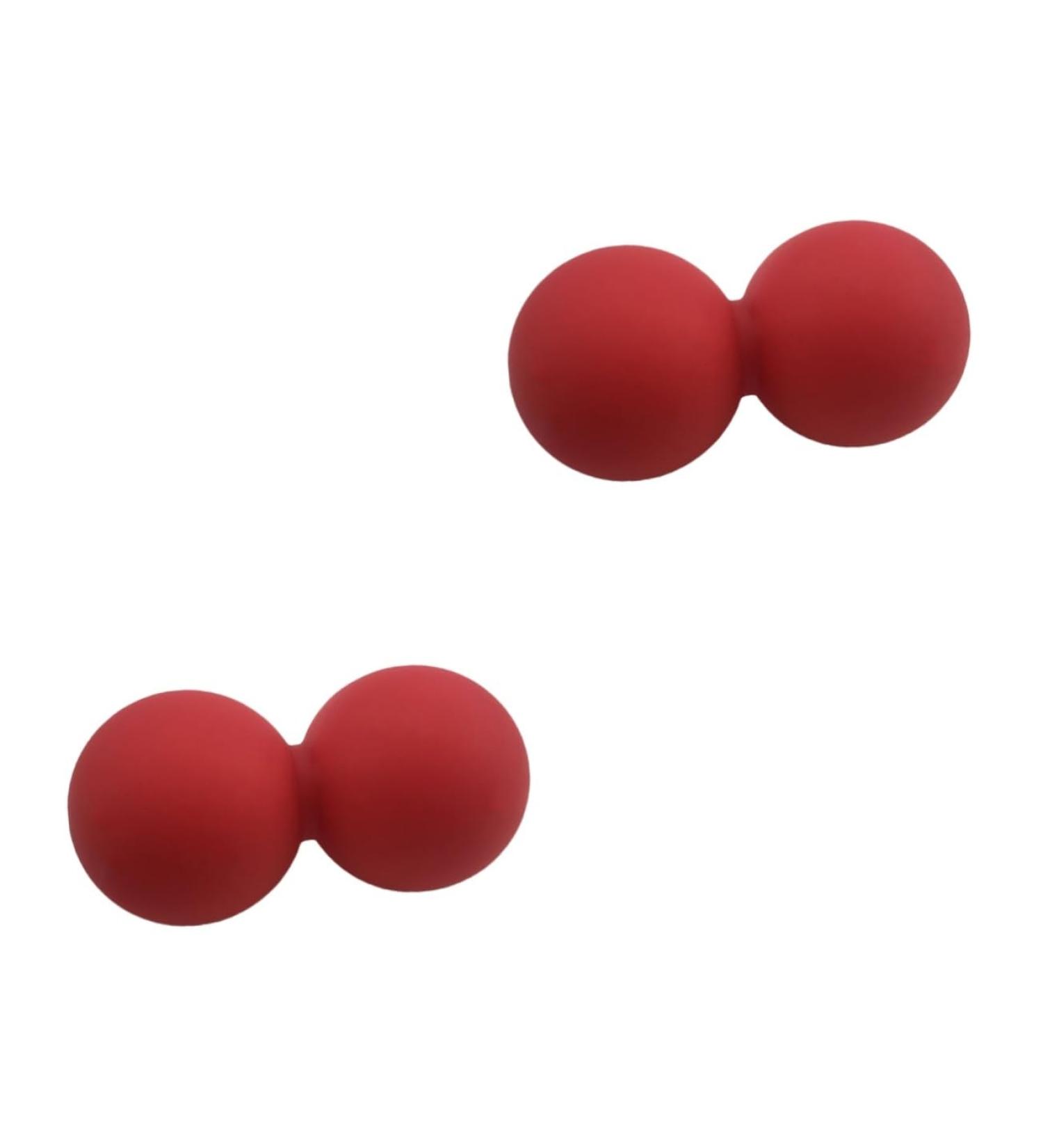 Buy Partykindom Peanut Massage Balls - Relief & Relaxation for Feet Yoga & Fitness | Silicone Massage Roller for Fascia & Foot Sole Therapy - Buy Online on GoSupps.com