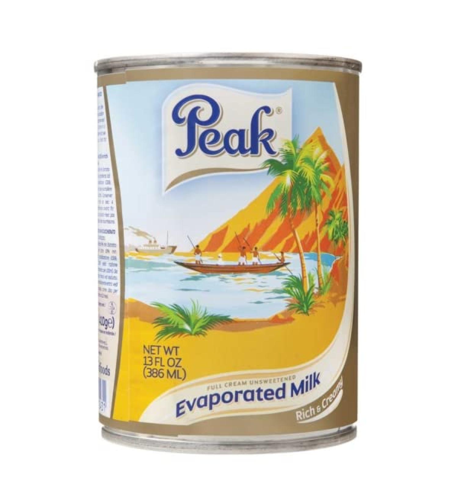 Peak Evaporated Milk2x12x410g