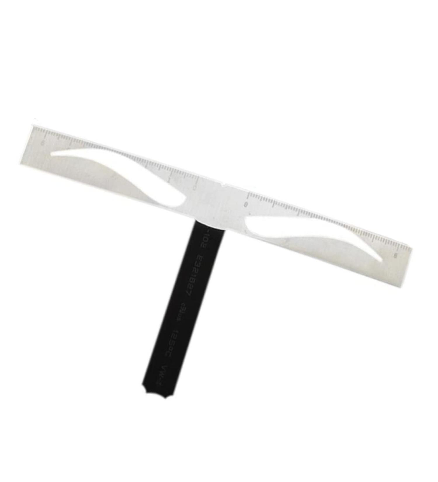 FRCOLOR 1pc Eye Brow Shaping Kit Eyebrow Tool Brow Stencils Makeup Tools Triangular Ruler Miss Eyebrow Shape Size 1 As Shown - Buy Online on GoSupps.com