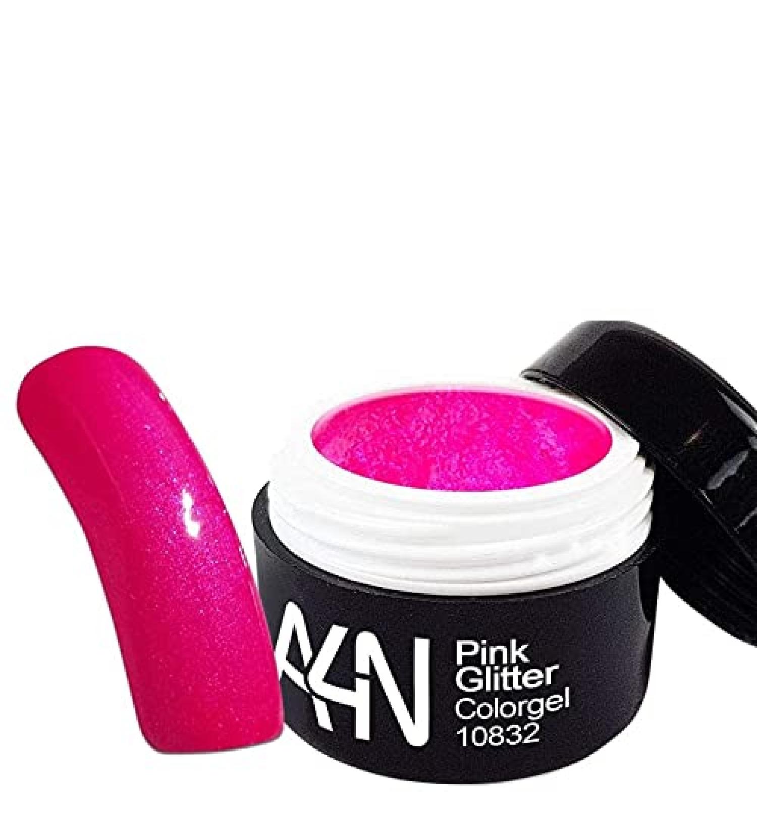 UV/LED Color Gel *Pink Glitter* high coverage - 5ml