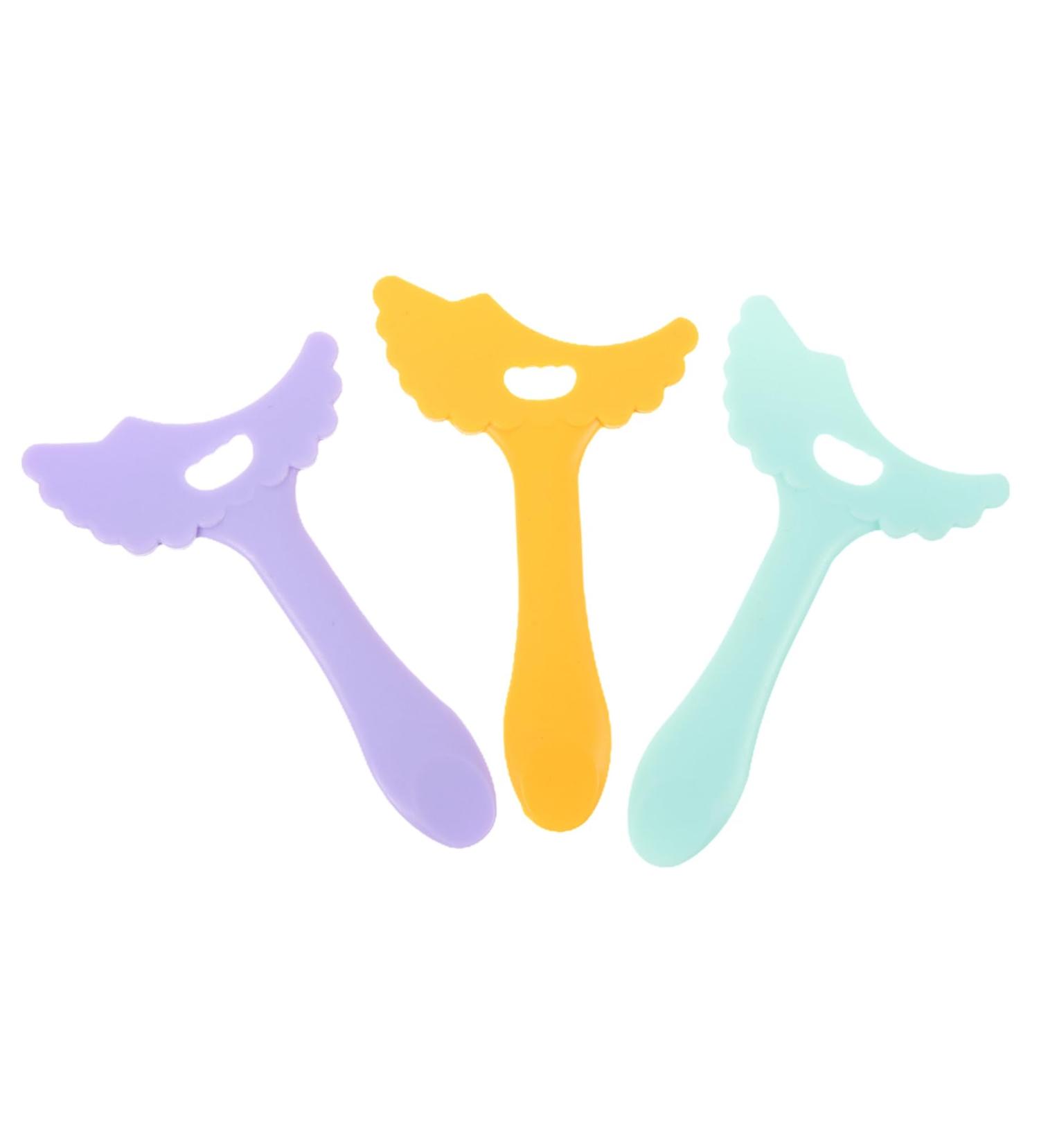 Beavorty 3 pcs eyeshadow eyeliner makeup tool silicone eyeliner aid tool silicone makeup stencil silicone - Buy Online on GoSupps.com