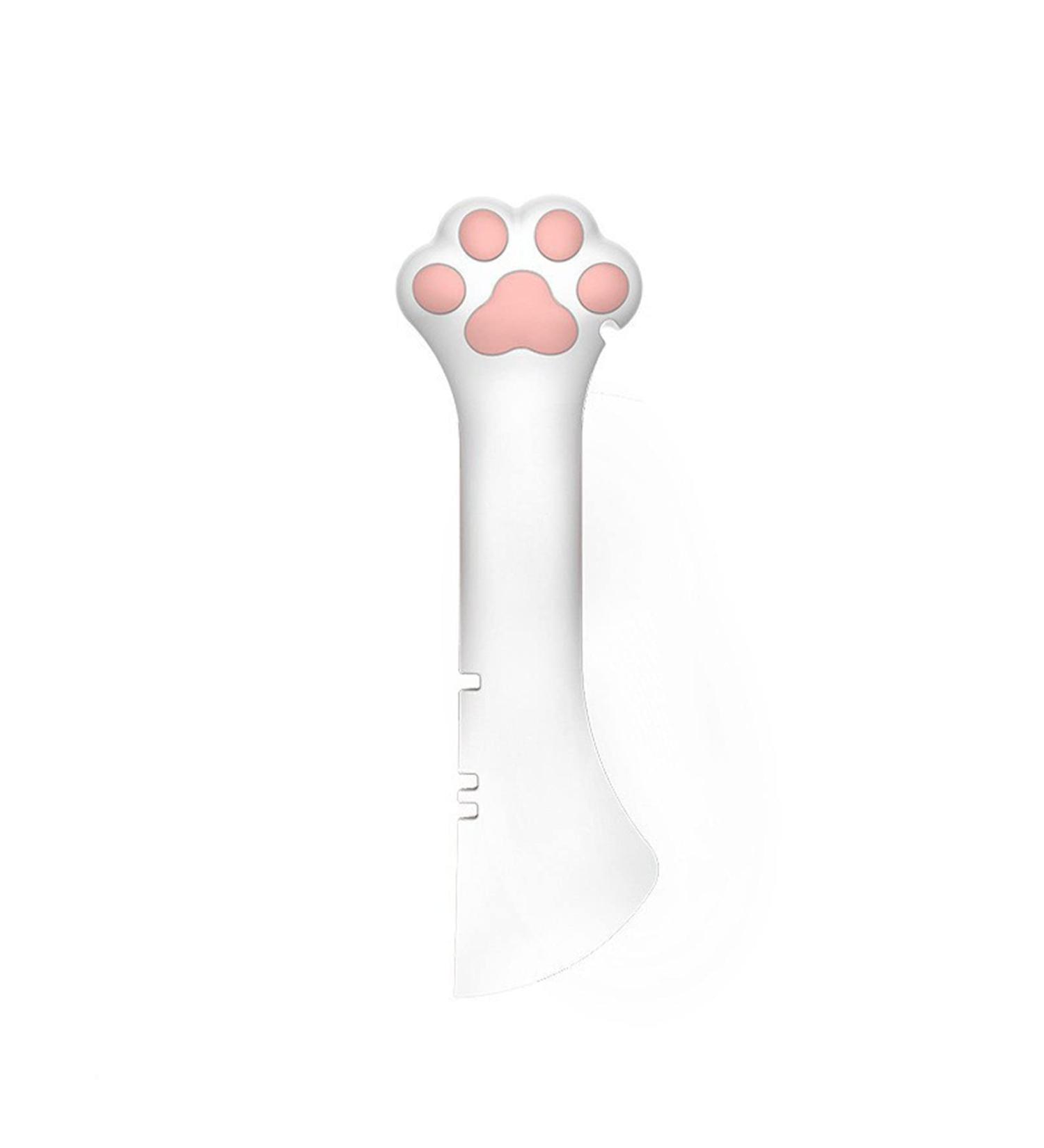 Sluffs Multifunction Silicone Cat Paw Can Opener - Washable & Lightweight - Easy Removal for Pet Cans (White) - Buy Online on GoSupps.com