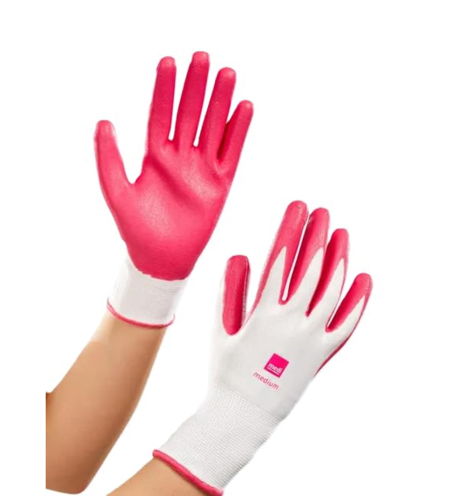 medi rubber gloves donning aid size L for compression stockings made of natural rubber