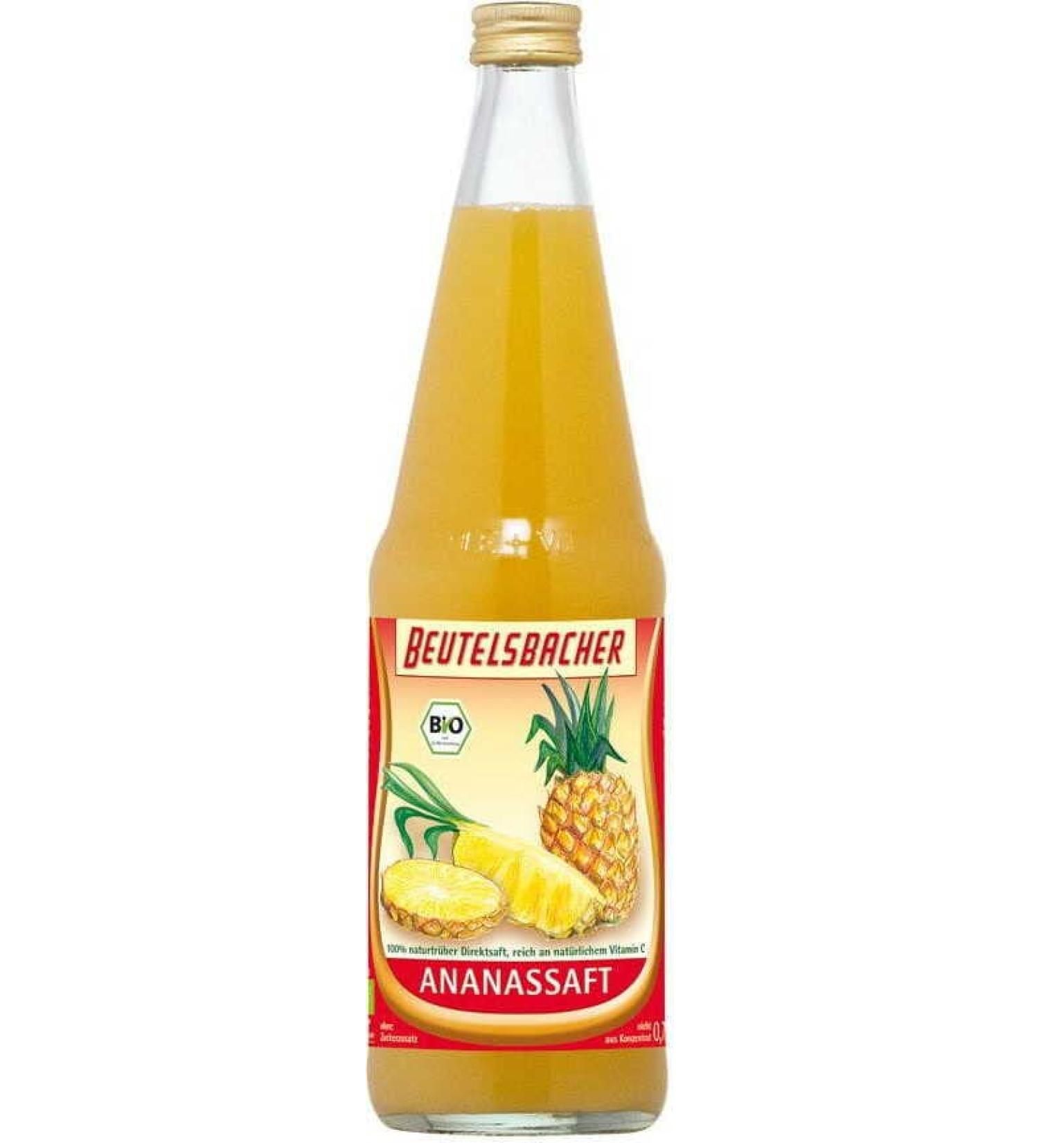 Pineapple Juice BIO 700 ml - BEUTELSBACHER