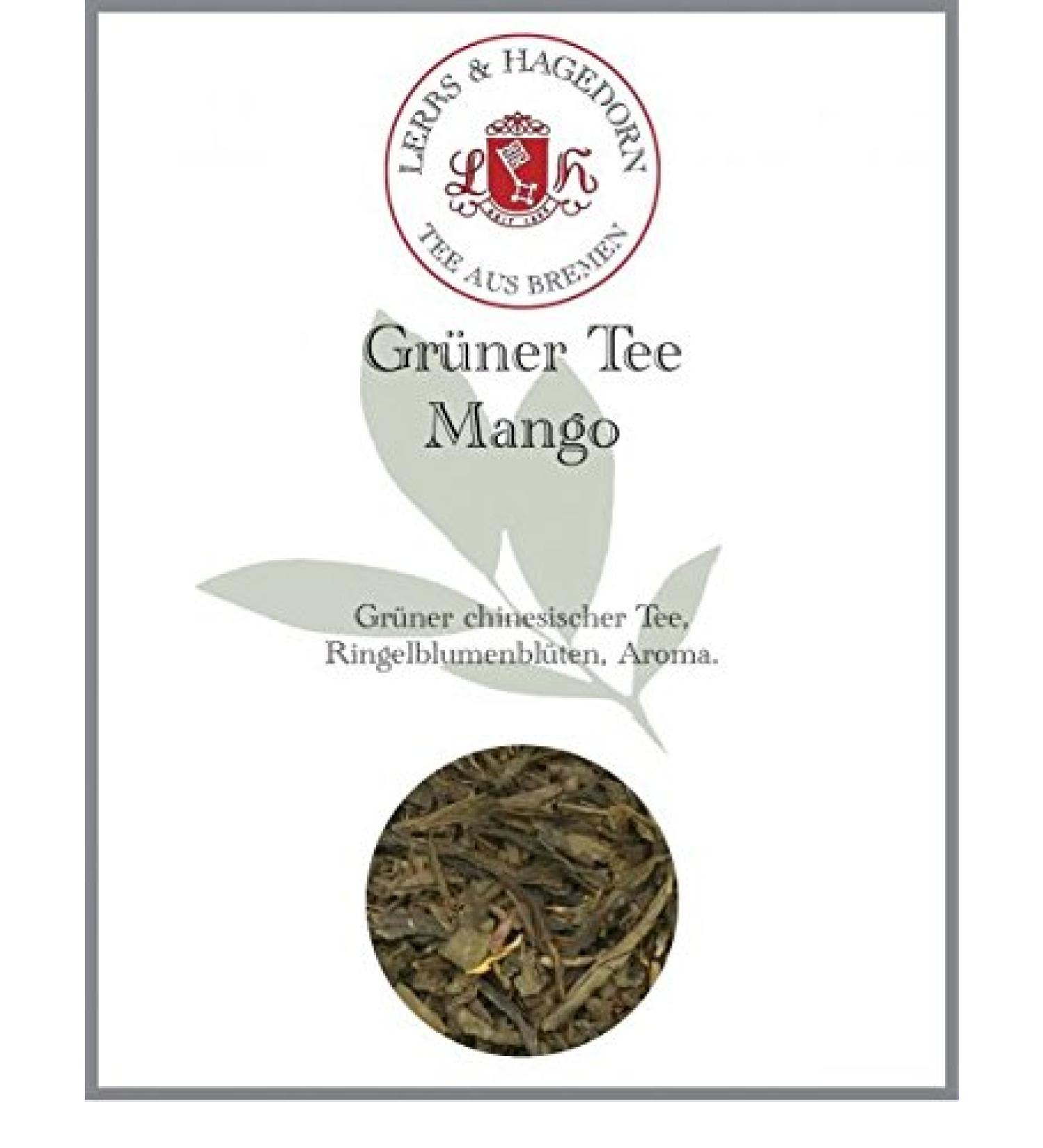  Lerbs & Hagedorn Mango Green Tea 1kg - Buy Online on GoSupps.com