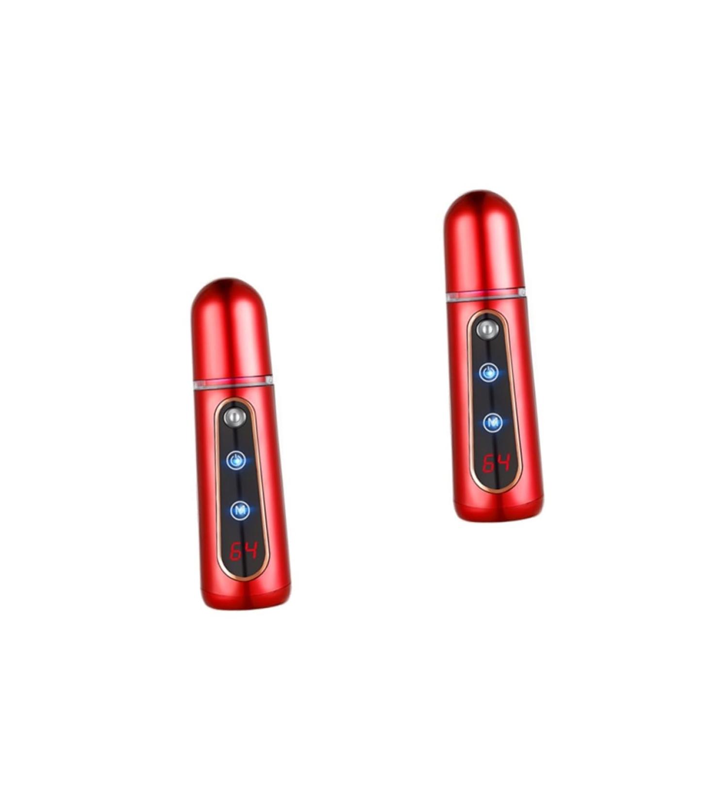 POPETPOP 2pcs Mist Sprayer Handy Mist Facial Mister Sprayer Mister for Face Steamer Mini Touch Screen 14X3.9X3.9CMx2pcs - Buy Online on GoSupps.com