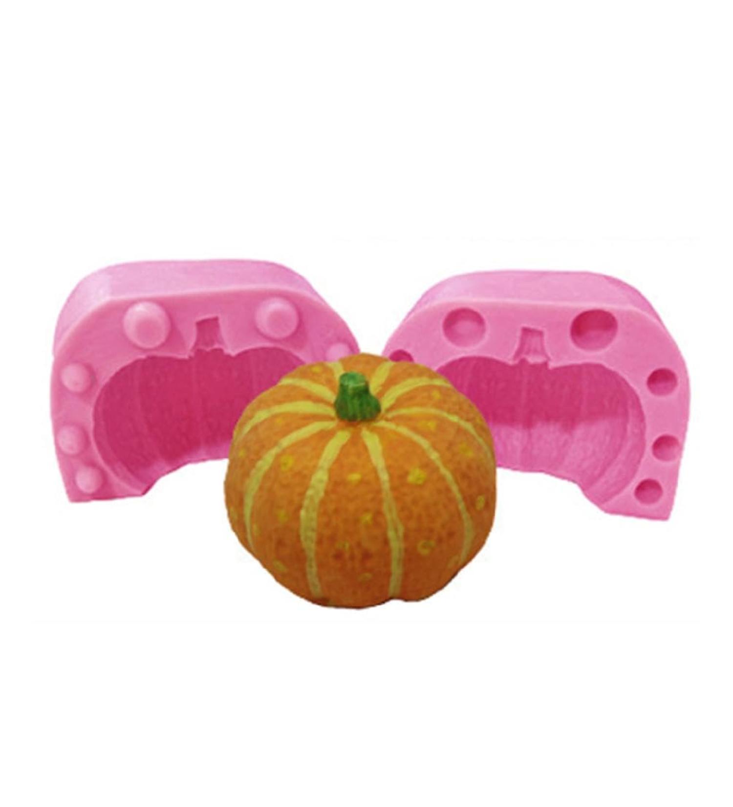 Silicone Material Pumpkin Shape Mold for Chocolates Candy Cakes Jelly Handmade Soap Baking Moulds 3 Sizes Choose Silicone Chocolate Molds Round Medium Split - Buy Online on GoSupps.com