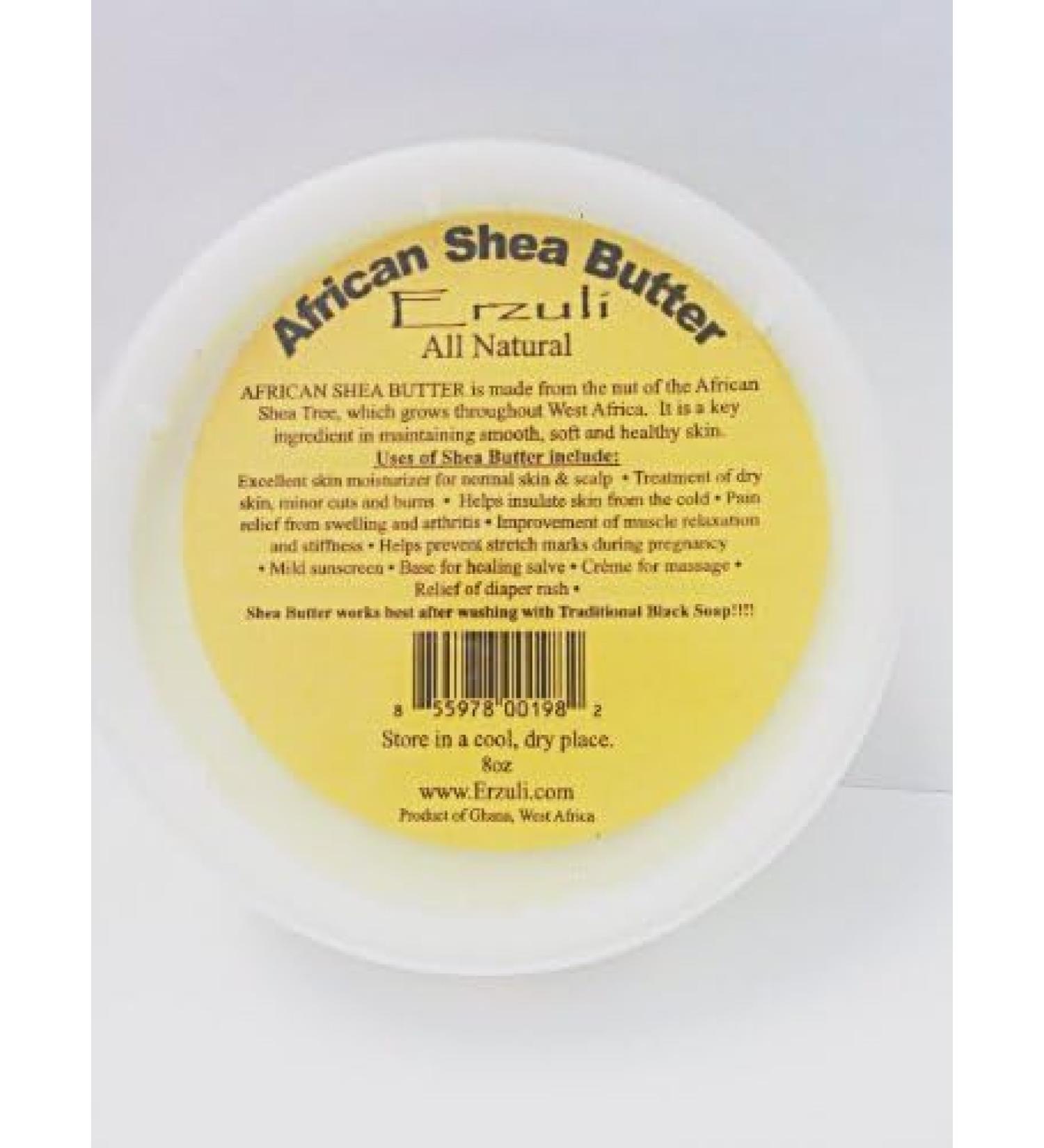 African Shea Butter (All Natural) 8 Oz.