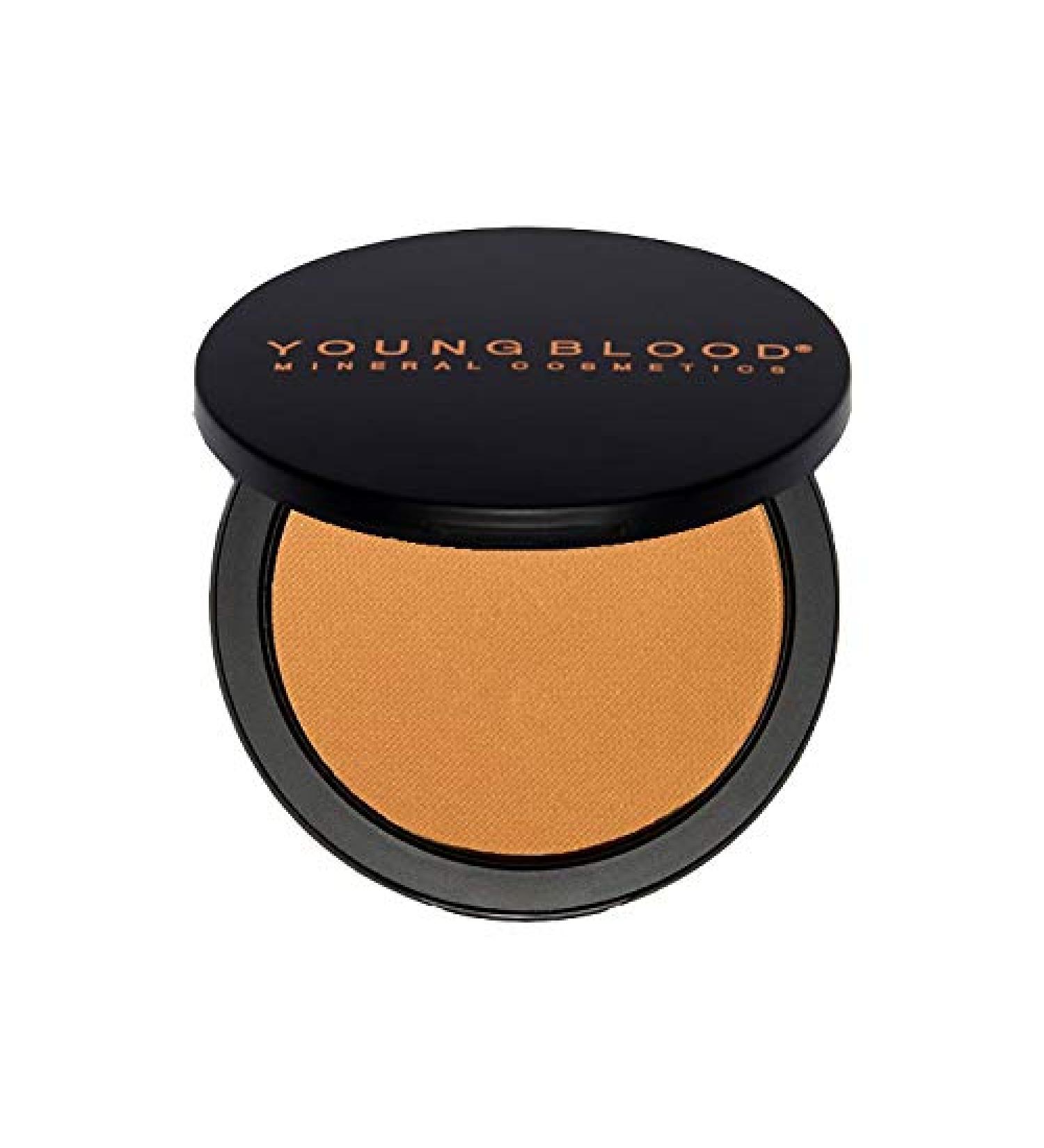 Youngblood Clean Luxury Cosmetics Defining Bronzer in Soleil | Define, Contour, and Bronze Cheeks | Cruelty-Free, Paraben-Free, Vegan, Gluten-Free - Buy Online on GoSupps.com