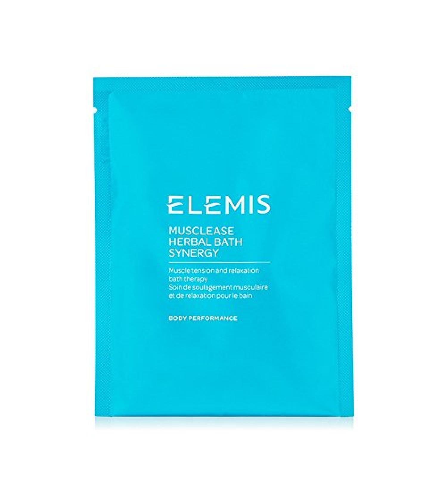 ELEMIS Musclease Herbal Bath Synergy - Calming Muscle Tension & Relaxation Therapy | Relieves Aches, Pains, and Tension - 10 Sachets - Buy Online on GoSupps.com