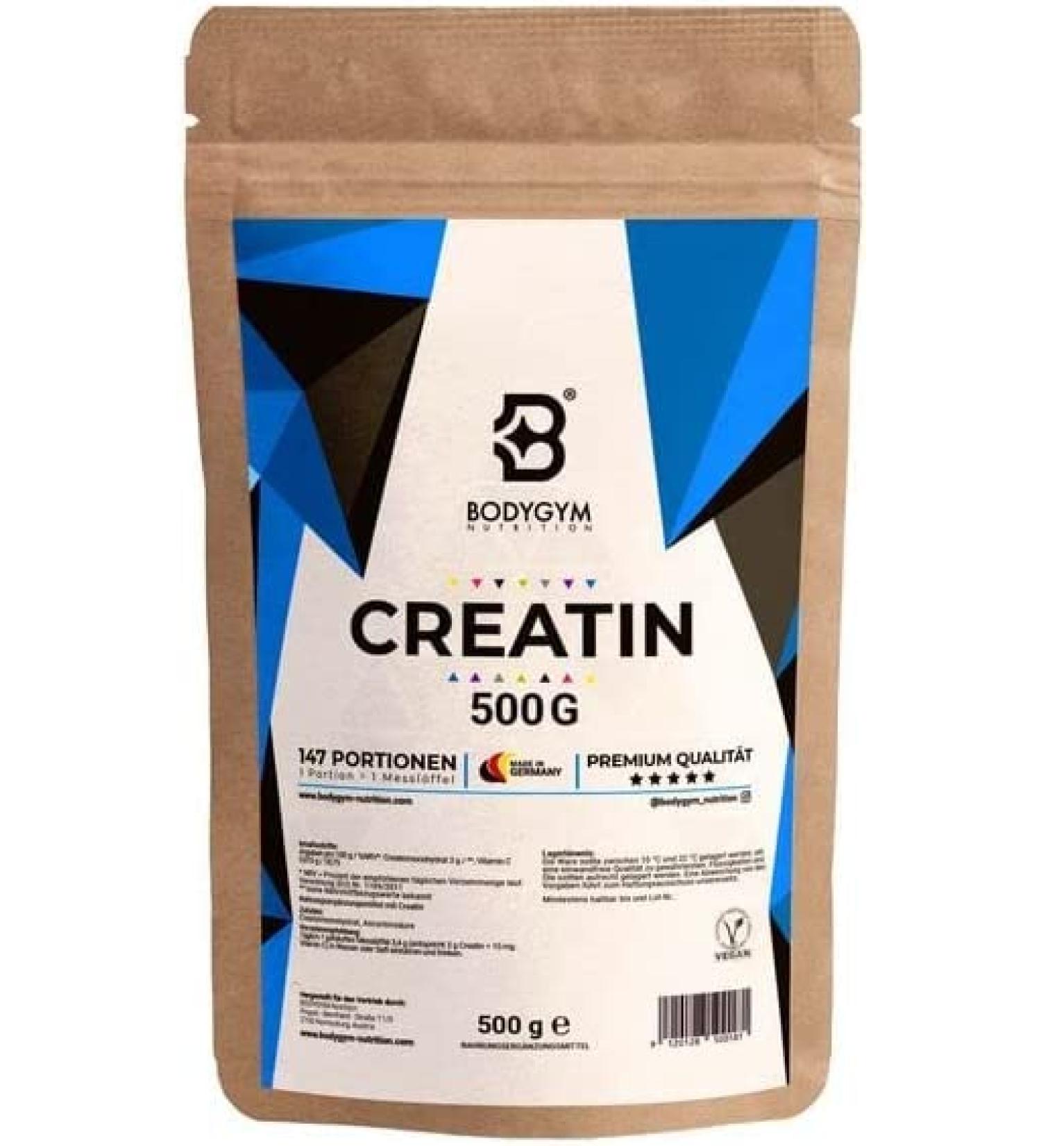 High-Quality Micronized Creatine Monohydrate Powder 500g | 100% Pure Vegan Gym Supplement | Amino Acid Boost | 5 Months Supply - Buy Online on GoSupps.com