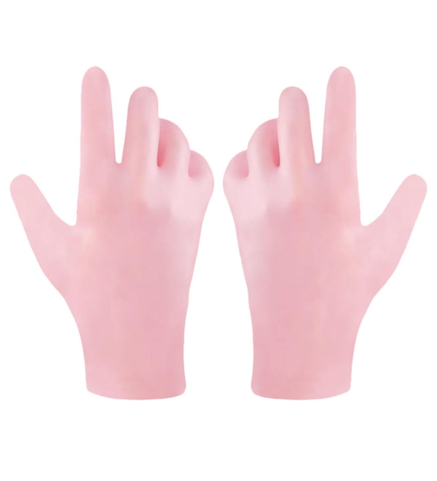 Healeved 1 Pair Whitening Moisturizing Gloves Dry Skin Gloves White Gloves Men Heel Moisturizing Gloves Cotton Gloves Mini Bottle Portable Lotion Dry Rough Skin Glove Sebs Soft Pink - Buy Online on GoSupps.com