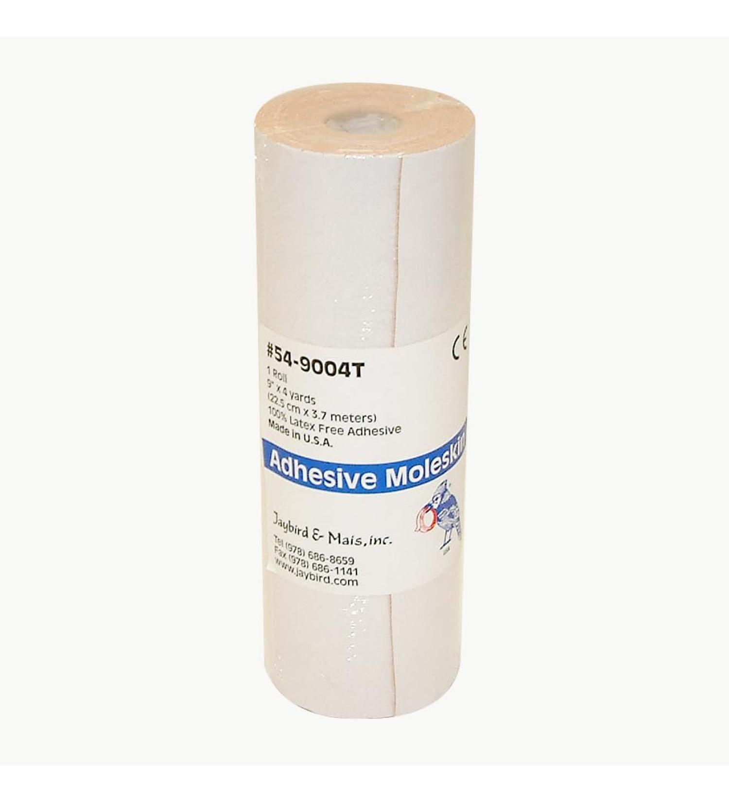 Jaybird & Mais Moleskin Roll Adhesive-Backed 9 x 12 ft. (Tan) | Premium Foot Care Roll - Buy Online on GoSupps.com