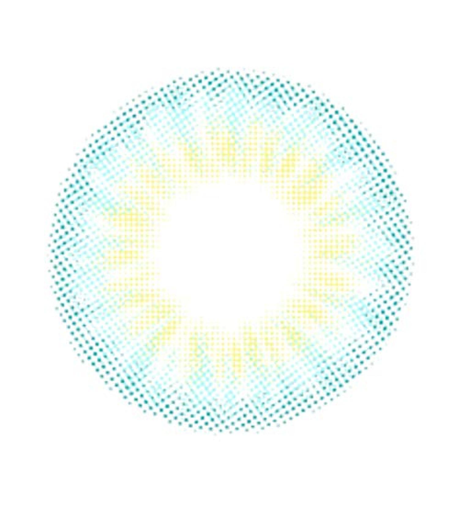 Matlens EOS Colored Contact Lenses - Mint Aqua Turquoise Circle Lens Set | 2 Lenses 1 Container & 50ml Care Solution - Shop Internationally! - Buy Online on GoSupps.com