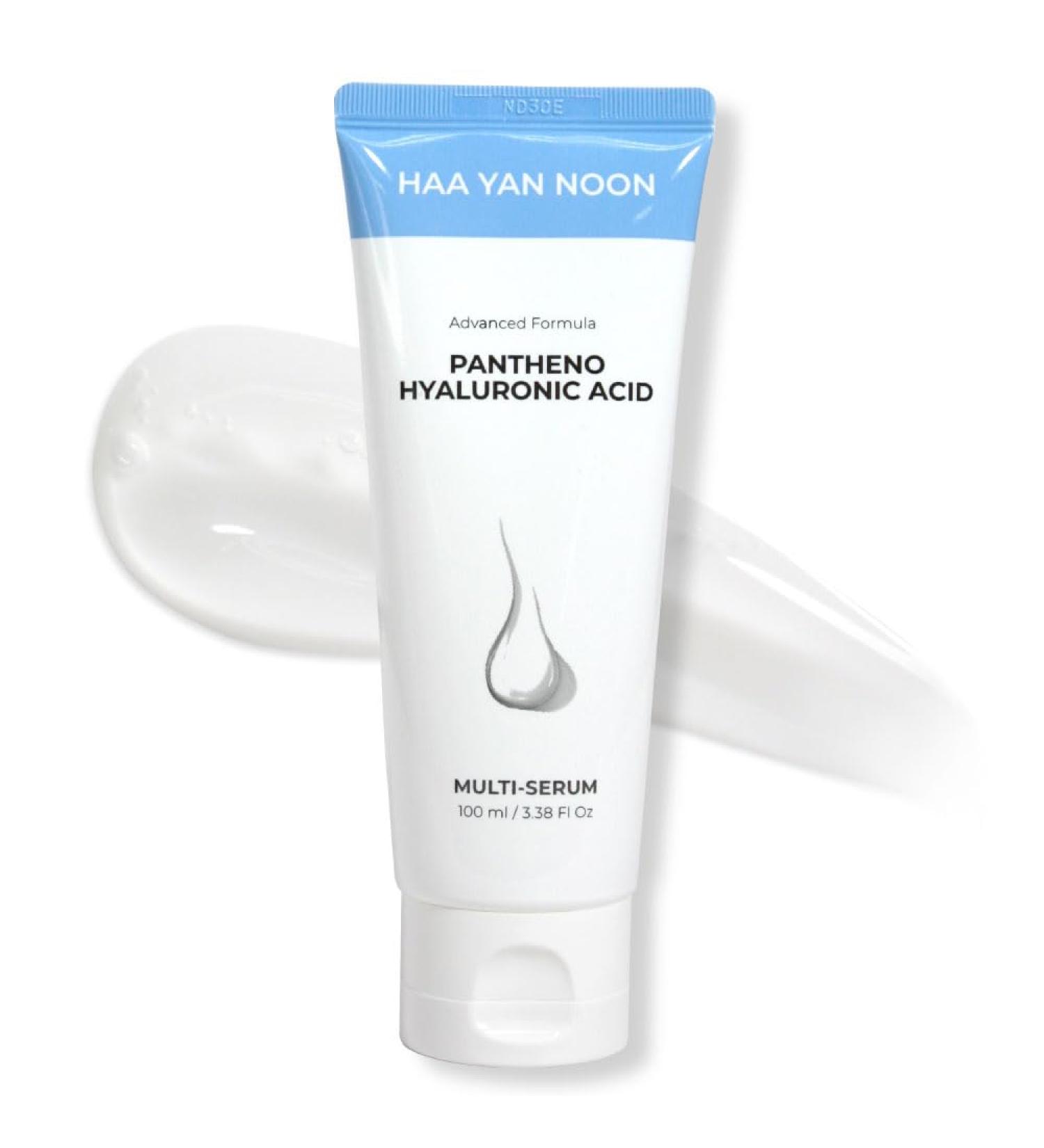 HAA YAN NOON Pantheno Hyaluronic Acid Multi-Serum 3.38 fl. Oz/ 100ml as Toner Emulsion Essence at once Korean Skincare - Buy Online on GoSupps.com