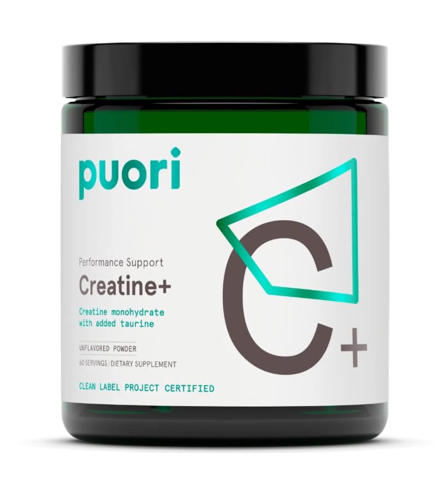 Puori Creatine+ Performance Support | Enhance Athletic Performance & Recovery | Buy Internationally - Buy Online on GoSupps.com