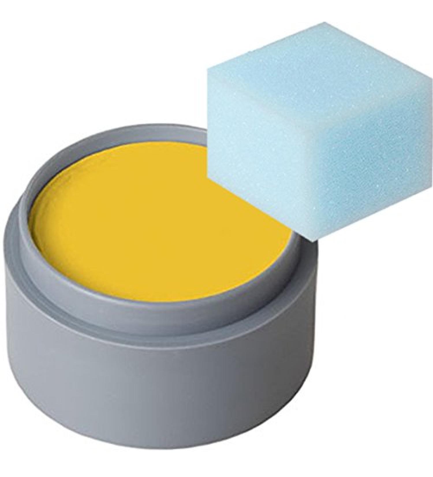 Grimas Water Make Up Theater Make-Up Children's Make-Up 15ml Set Colour 201-yellow-orange 201 Yellow-Orange