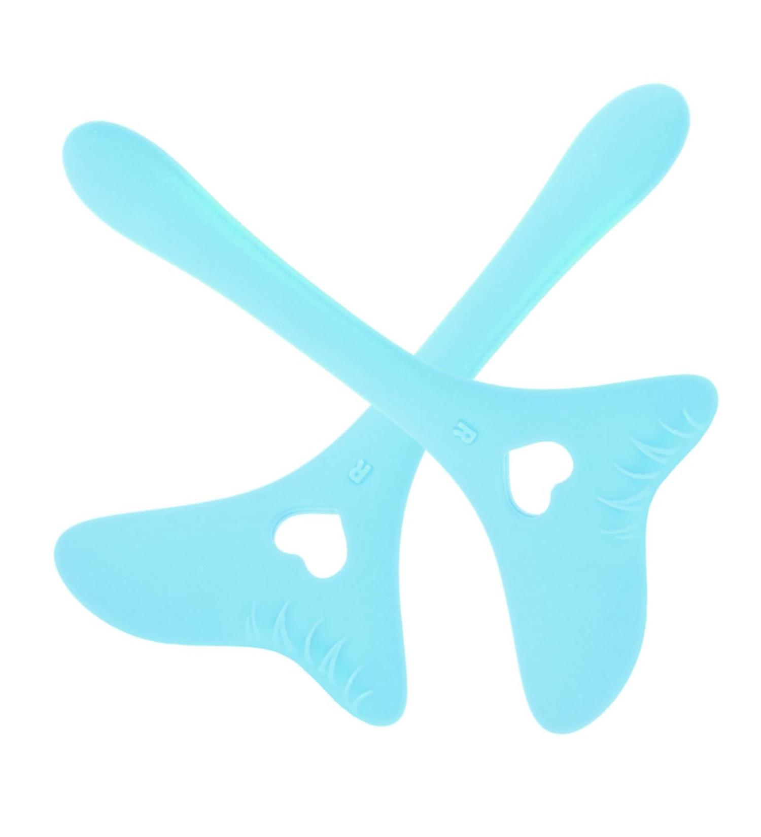 Beavorty Lower Eyeliner Stamp Tool 2 Pcs Eyelash Stamp Tools Bottom Lash Stamp Tool for Makeup Eyeliner Stamp Auxiliary Make up 12.00X6.00X0.50CM - Buy Online on GoSupps.com