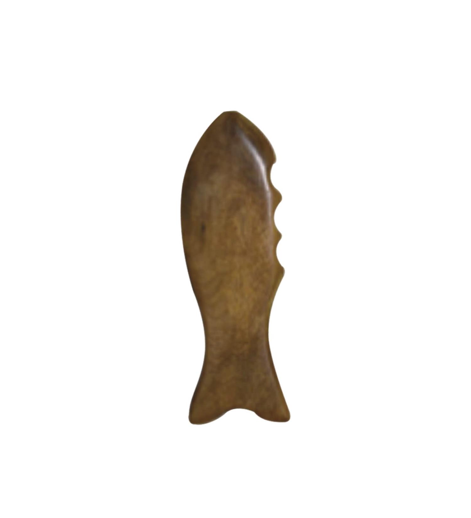 ZHOGNYANTAIHE fish shape gua sha facial tools Natural Massager Neck and Eye Treatment Facial Roller Skin Care Tools Self Care Gifts for Women Nine types are available (beeswax)