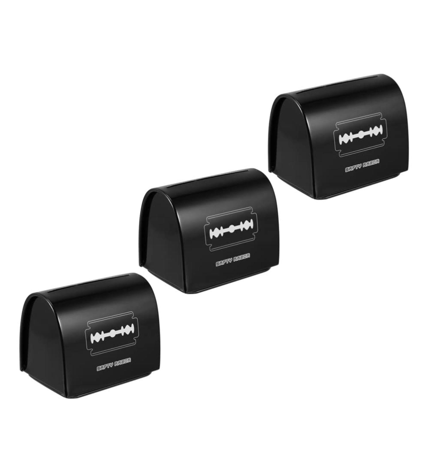 Beaupretty 3-Stage Blades Storage Box - Barbershop Collection | Safety Razor Carrier & Disposal Container | Travel Mini Etui for College & On-the-Go - Buy Online on GoSupps.com