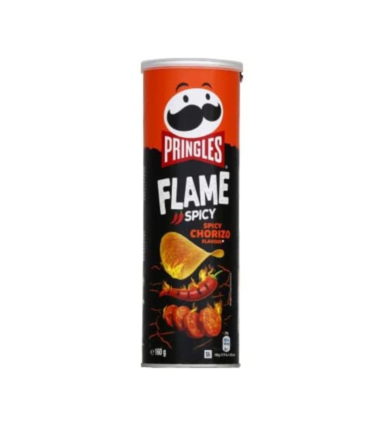 Pringles Flame Spicy Chorizo Chips 160g